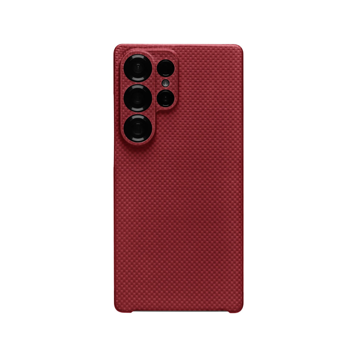 Latercase | Compatible With Galaxy S25 Ultra | Crimson | Durable Galaxy S25 Ultra Phone Case | 0.6Mm Thin Aramid Fiber, 10 Grams