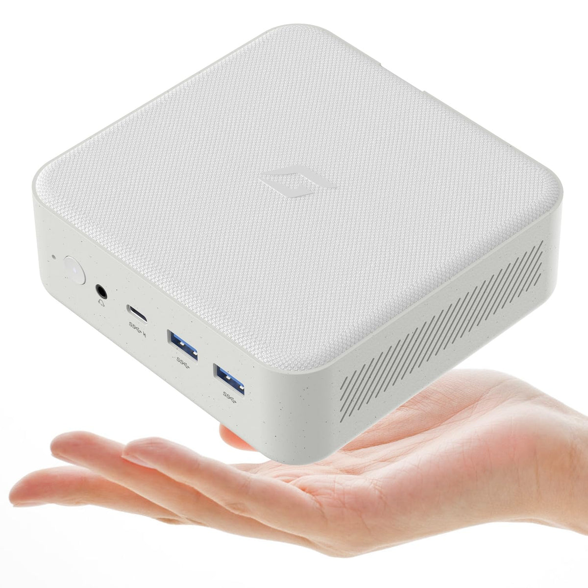 CyberGeek Linux Mini PC AMD Ryzen 7 5700U (8C/16T, up to 4.3Ghz), Mini Gaming PC 8GB DDR4 RAM 512GB PCIe SSD, Micro Computer 4K 