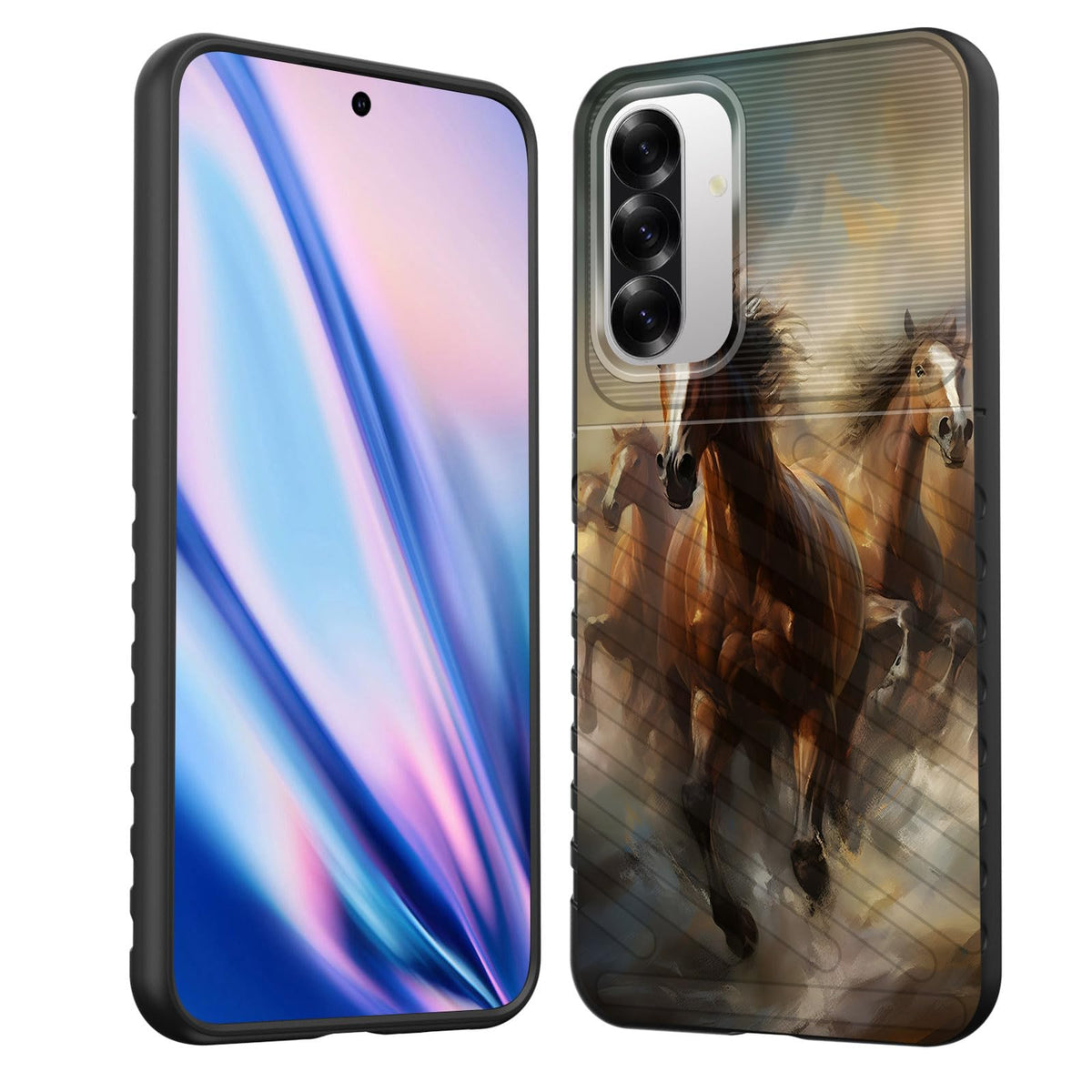 Efgwsder For Galaxy A36 5G/A56 5G Case,Shock-Absorption Flexible Tpu Rubber Protective Cell Phone Cover For Samsung Galaxy A36 5
