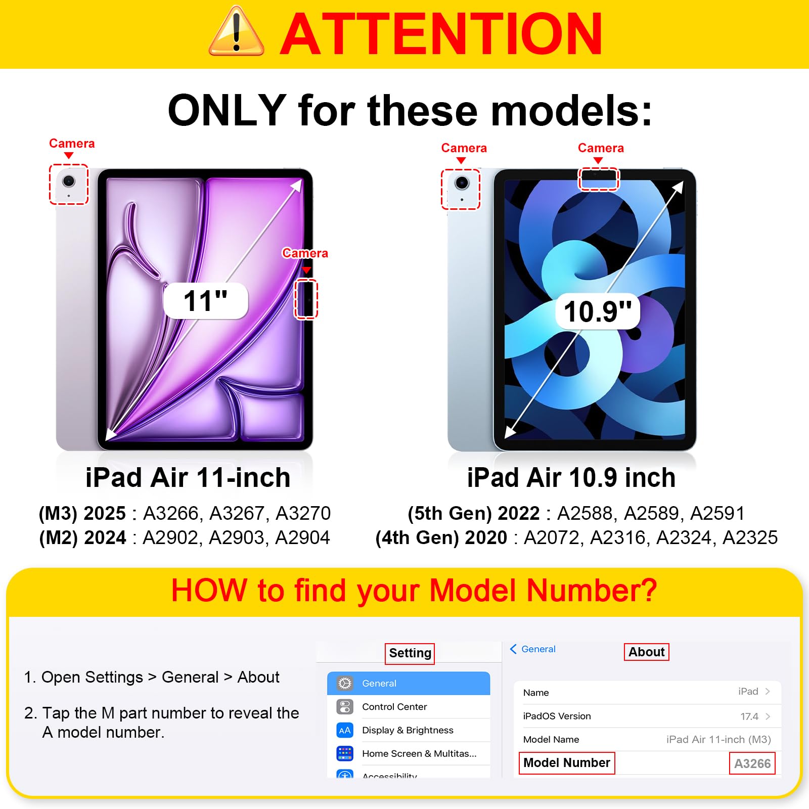 Fintie Keyboard Case For Ipad Air 11-Inch M3 (2025) / M2 (2024), Ipad Air 5Th (2022) / 4Th Generation 10.9 Inch - Soft Tpu Cover