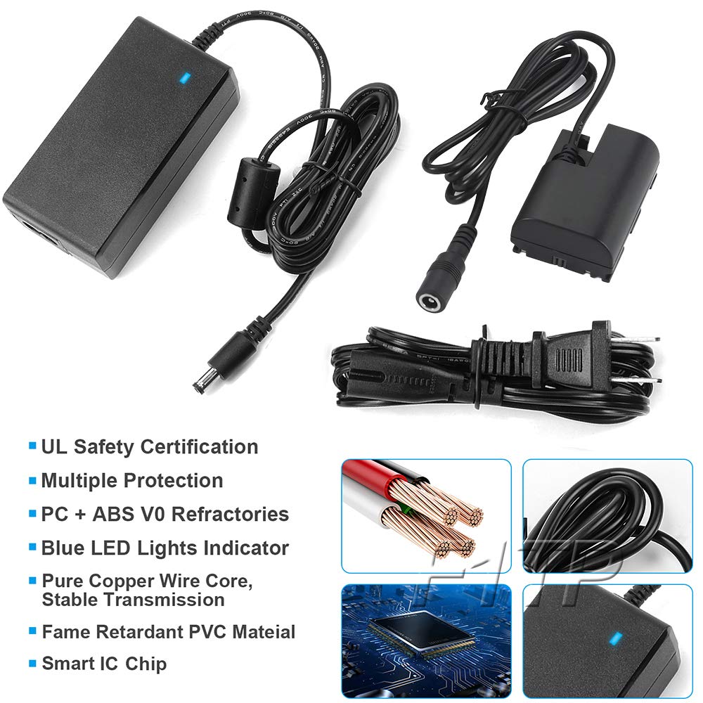 F1Tp Ack E6 Ac Power Supply Adapter Dr E6 Dc Coupker Kit Lp E6N Dummy Battery For Canon Eos 90D 80D 70D 60D 6D 7D R R5 R5 C R6 R7, 5D Mark Ii Iii Iv, 6D Mark Ii, 7D Mark Ii 5Ds 5Dsr Camera.