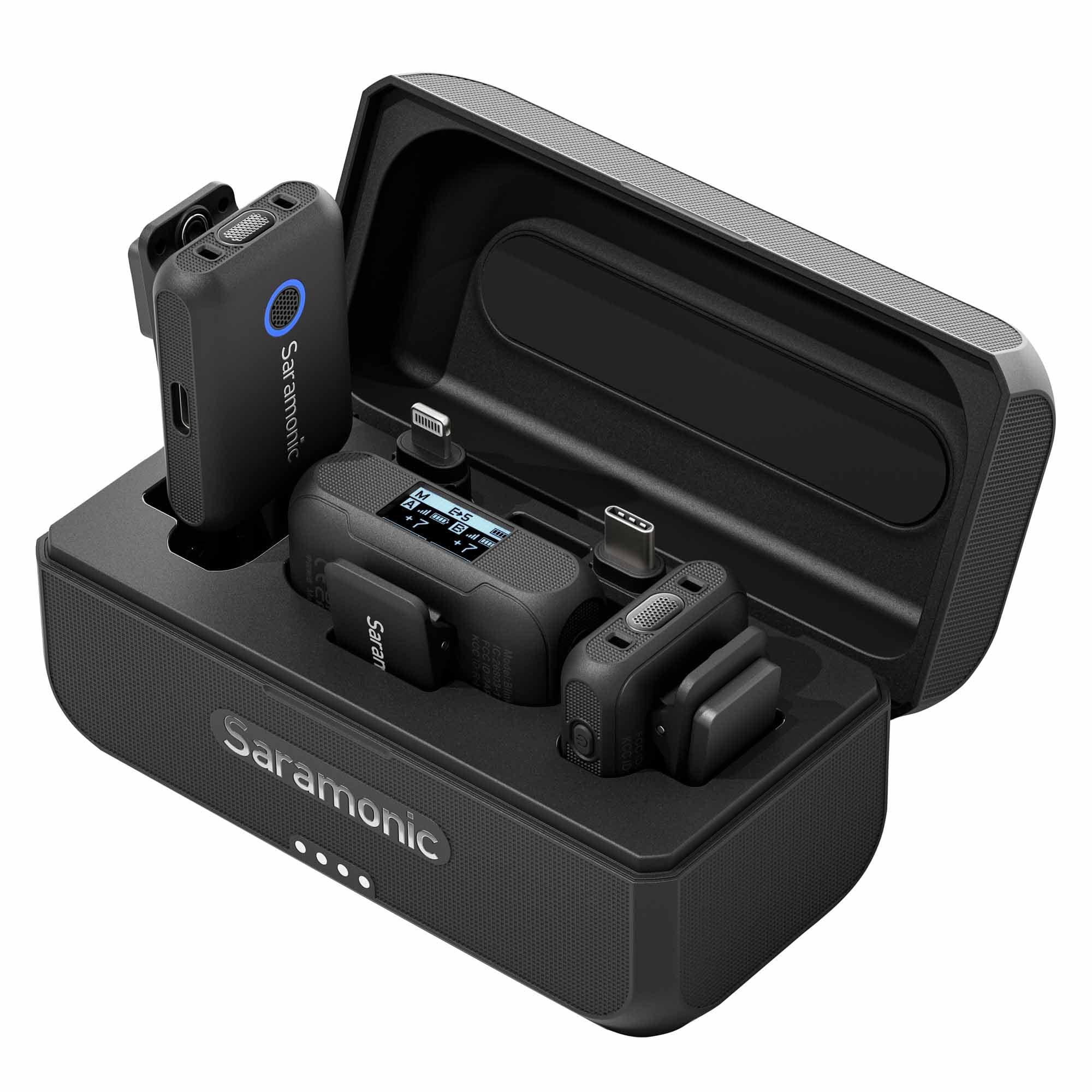 Saramonic Blink 500 B2+ Micro 2-Person Digital Wireless Microphone System for Cameras, Smartphones & Computers
