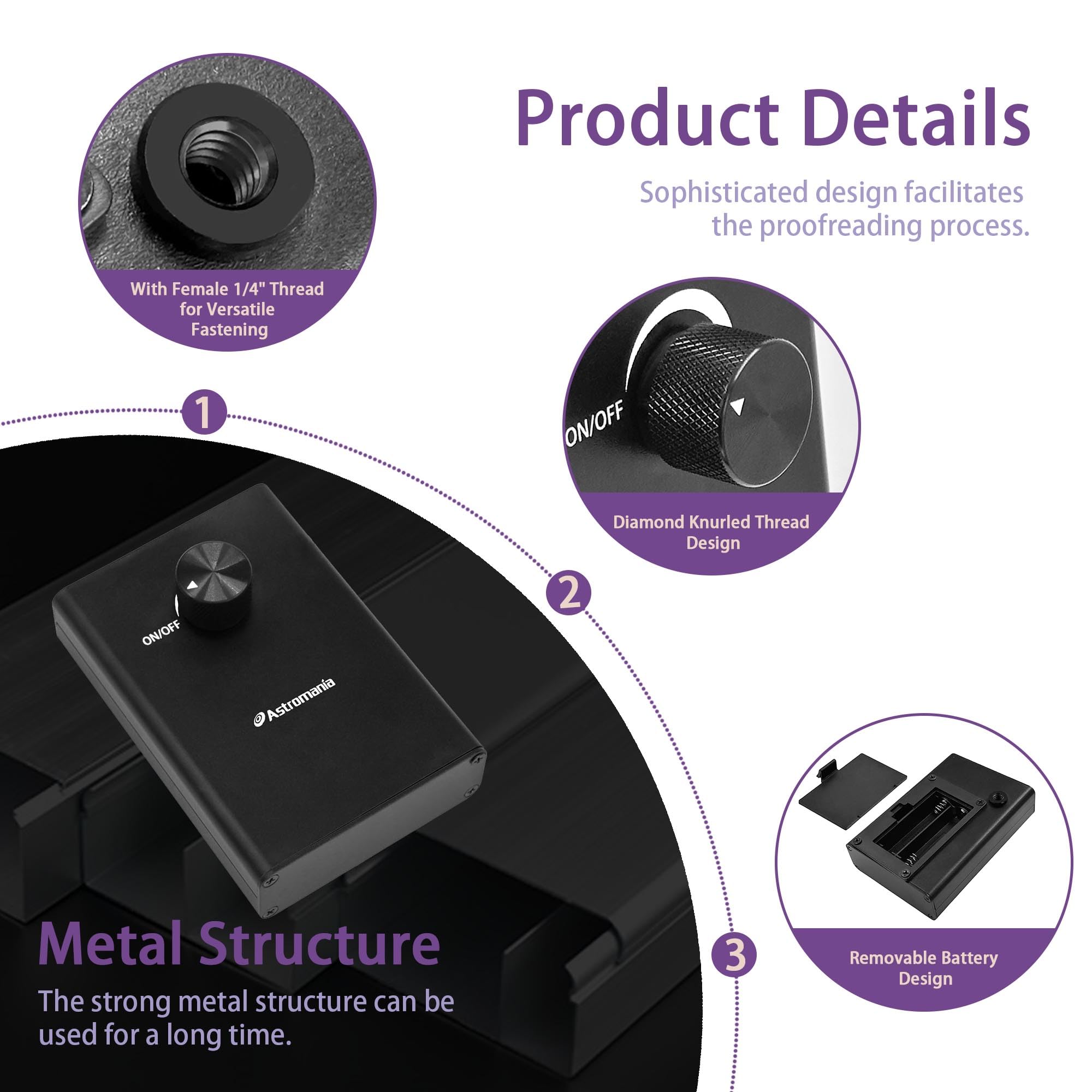 Astromania Artificial Star Dimmable For Telescope Tests And Collimation   Provides Perfect Adjustment Of Your Telescope And Offe