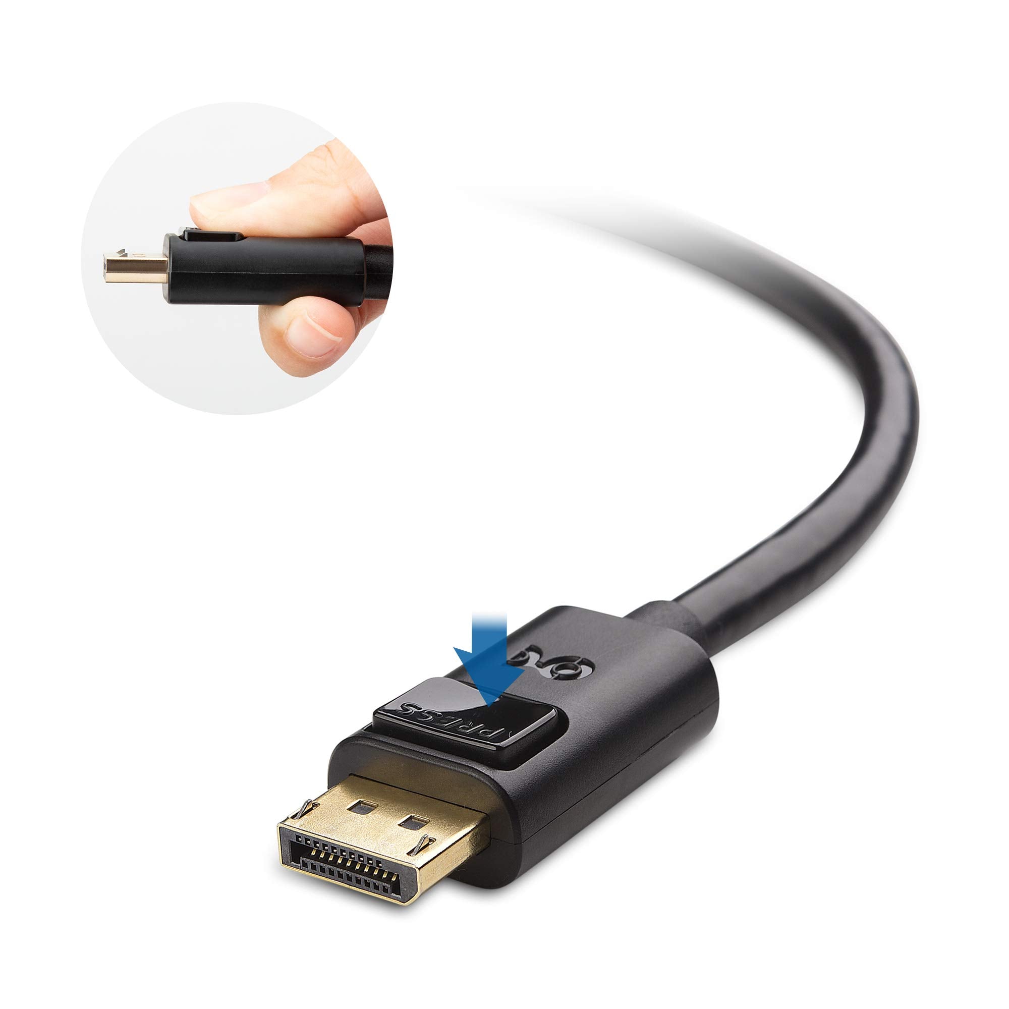 Cable Matters Displayport To Dvi Cable (Dp To Dvi Cable) 6 Feet