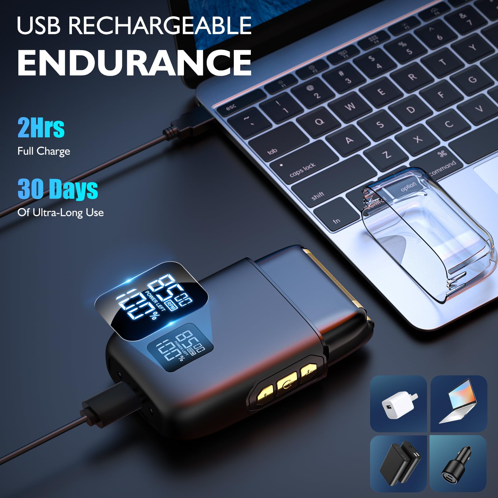 Electric Razor For Men Face, Bazivve Electric Shavers For Men, Foil Shaver With 3 Adjustable Speeds, Rechargeable Waterproof Clo