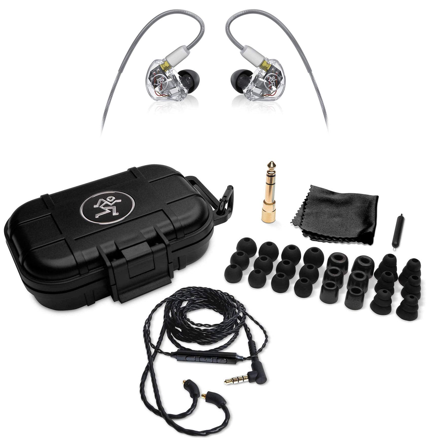 Mackie MP Series In-Ear Headphones & Monitors with Triple Dynamic Drivers (MP-320)