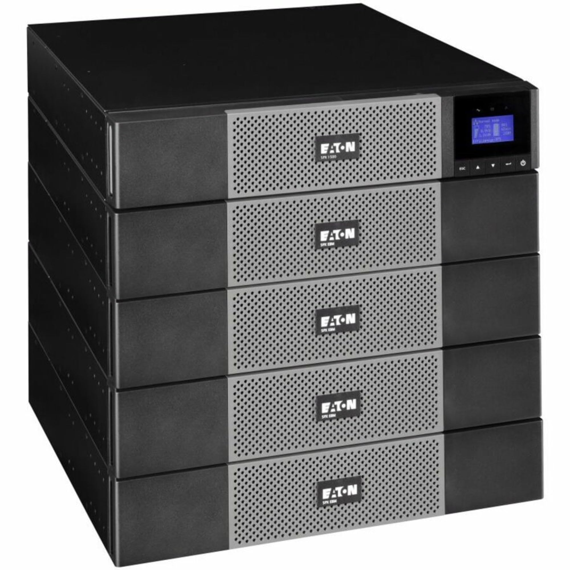 Eaton 5Px3000Rtn Network Ms, 5Px Rack/Tower Ups With Network Card Ms 3000Va / 2700W, 2U, 120V, L5 30P Input, (1) L5 30R And (6)
