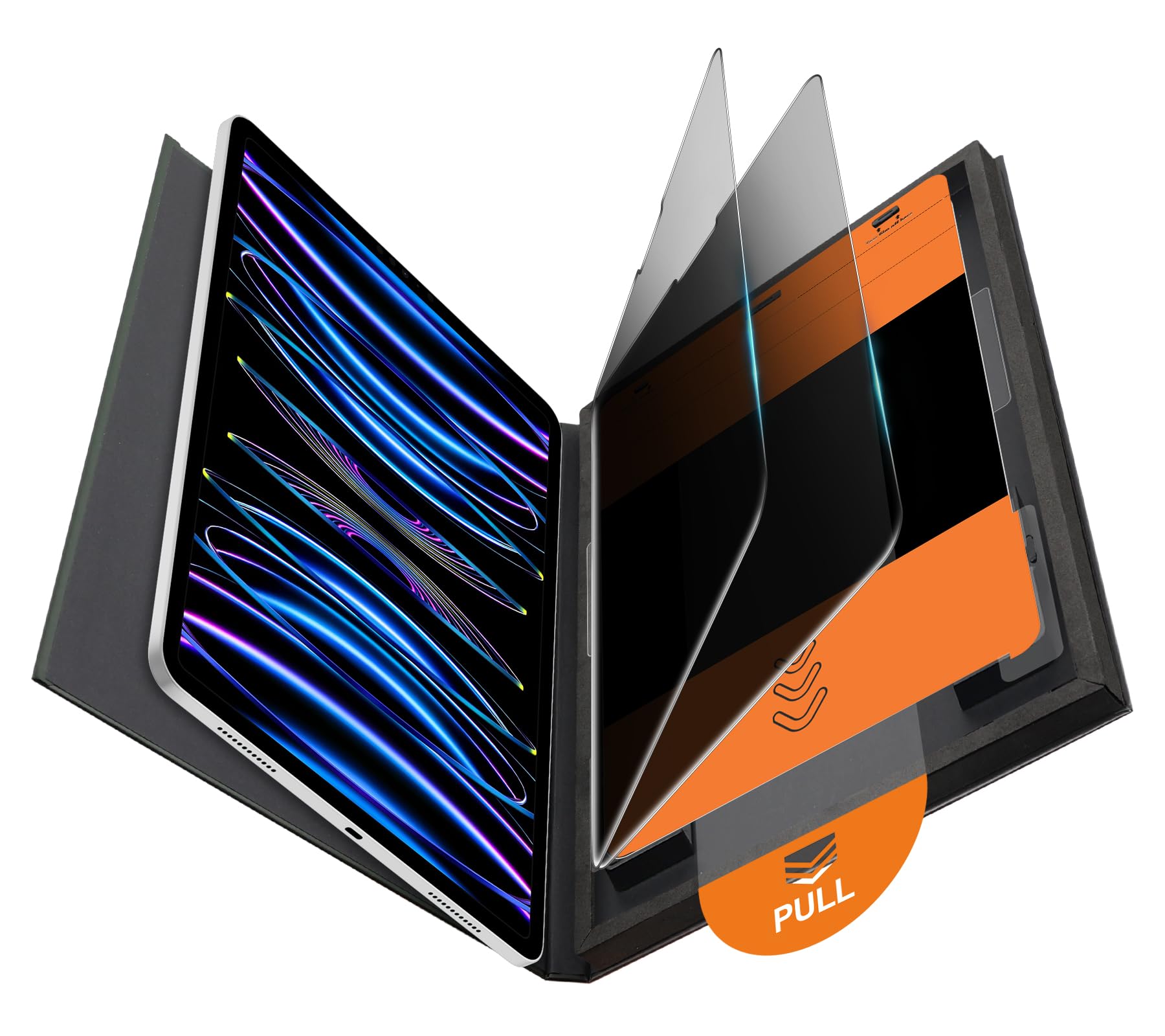 OMOTON 2 Pack Privacy Screen Protector for iPad Pro 11 Inch 2022/2021/2020/2018 iPad Air 5th 4th Generation Air 5/4 10.9 Inch 20