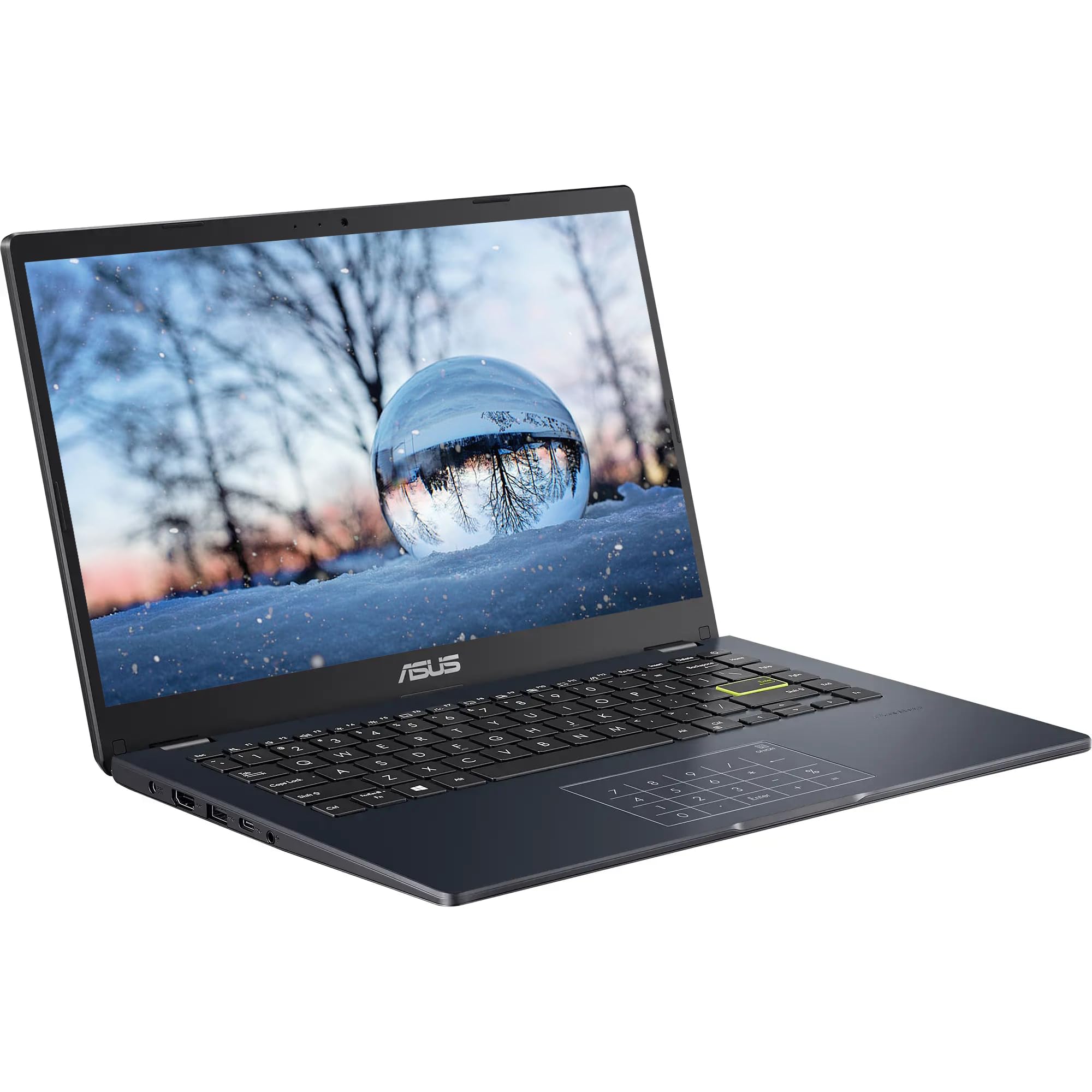 Asus 14'' Fhd Laptop Computer, 4 Core Intel Pentium, Windows 11 Pro With Microsoft Office Lifetime Suite, 4Gb Ram 832Gb Storage