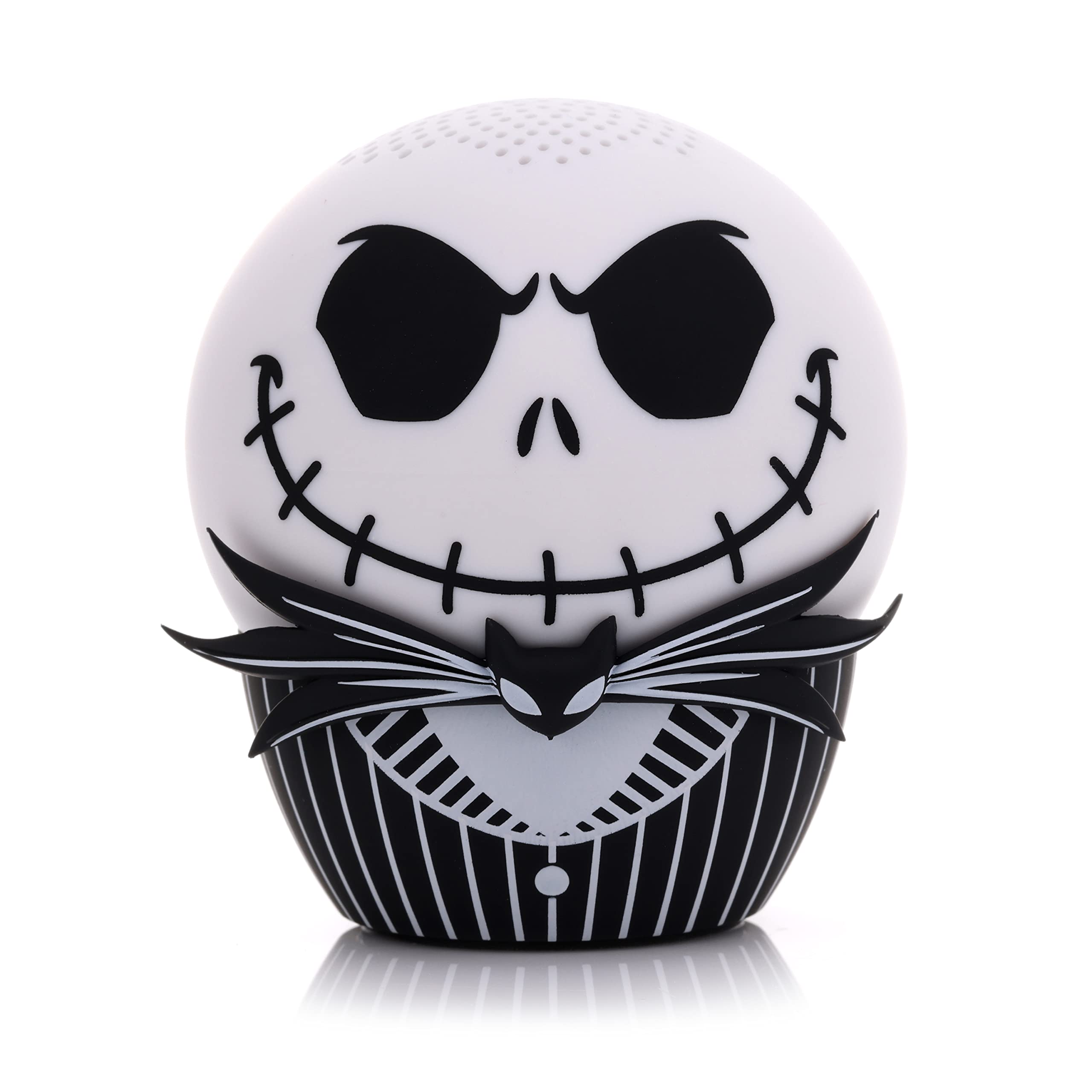 Bitty Boomers Disney: Tim Burton'S The Nightmare Before Christmas   Jack Skellington Motivational Face   Mini Bluetooth Speaker, Multicolored