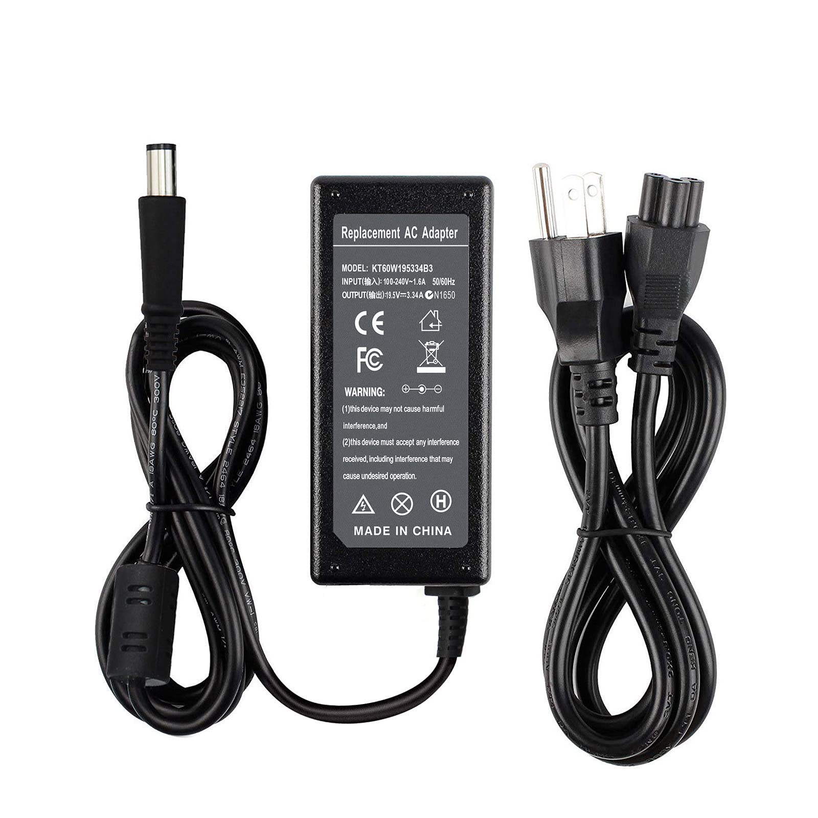 65W Ac Adapter Compatible With Dell Chromebook 11 3180 3189 3120 Inspiron 15 3542 3521 N5050 Latitude E7250 E5430 E5470 E7440 E7