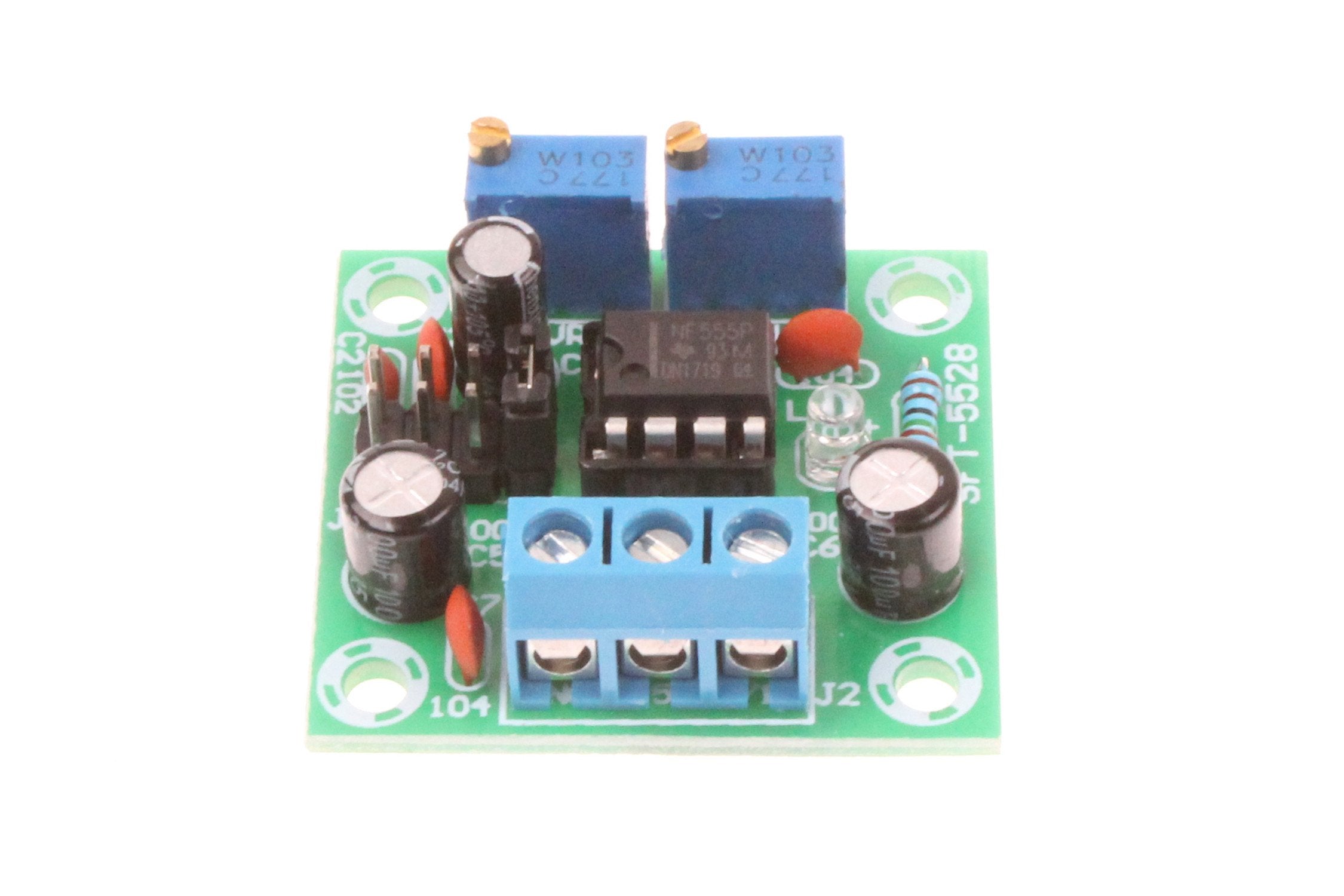 Noyito Ne555 Pulse Module Rectangular Square Wave Signal Generator 1Hz-200Khz Frequency Duty Cycle Adjustable Dc5-15V