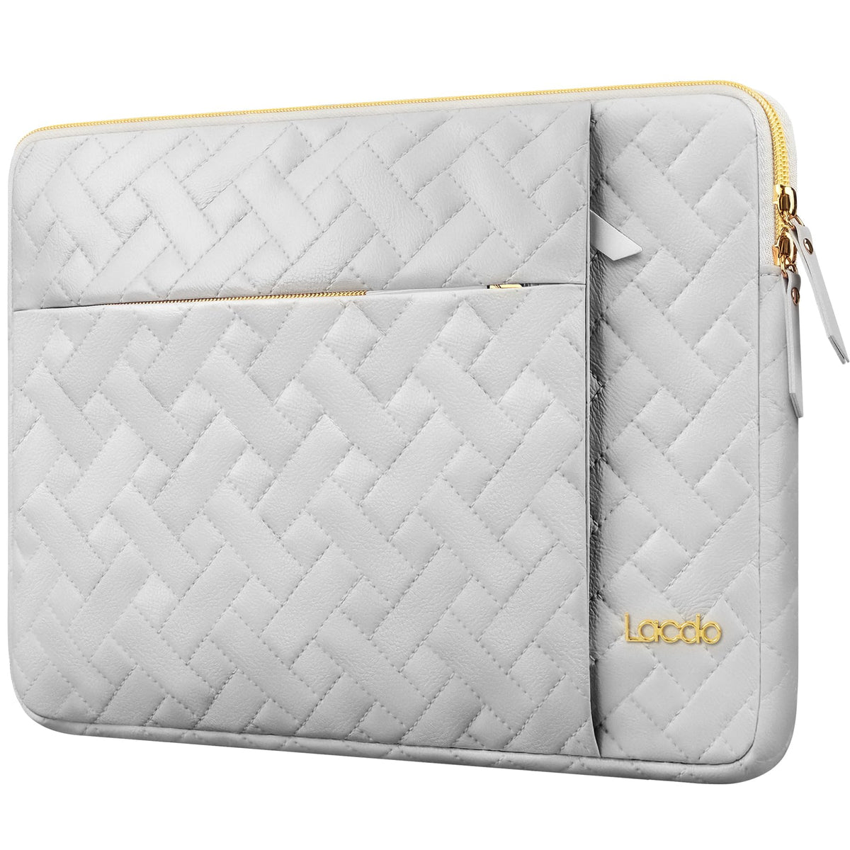 Lacdo 13 Inch Laptop Sleeve Case for 13 inch New MacBook Air M4 A3240 2025, M3 A3113, M2 A2681, M1 A2337 A2179 A1932 2024-2018 | 13 inch MacBook Pro M2/M1 A2338 A2251 A2289 Computer Bag, Space Gray