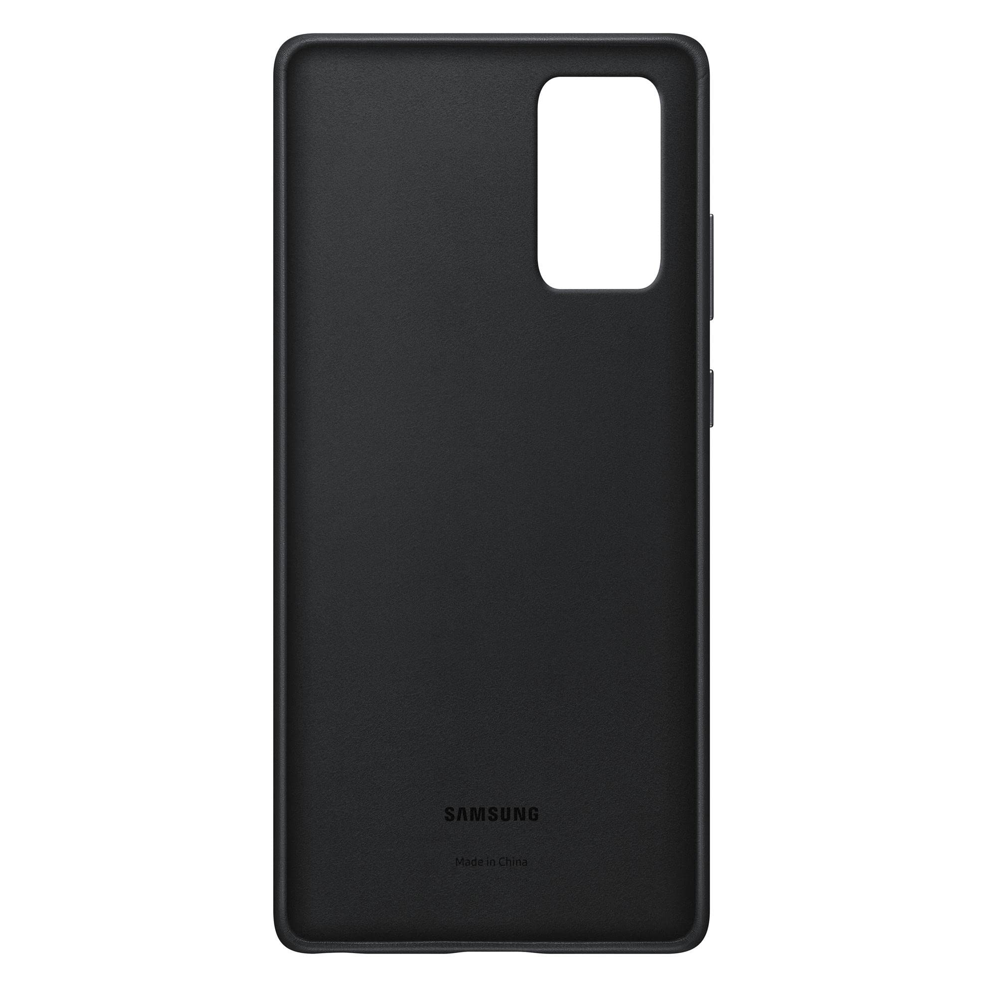 Samsung Galaxy Note 20 Leather Cover Case - Black