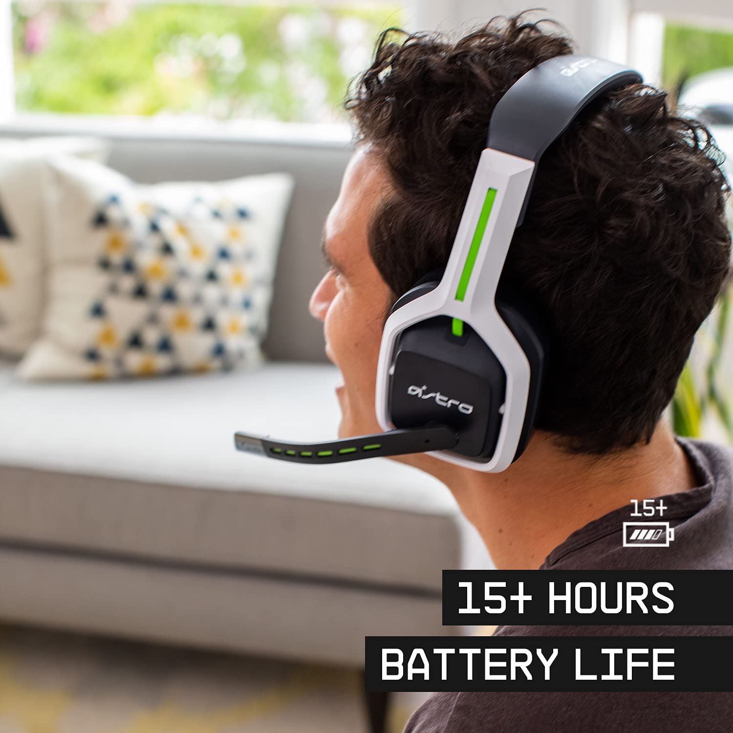 Astro Gaming A20 Wireless Headset Gen 2 For Xbox Series X | S, Xbox One, Pc & Mac - White /Green