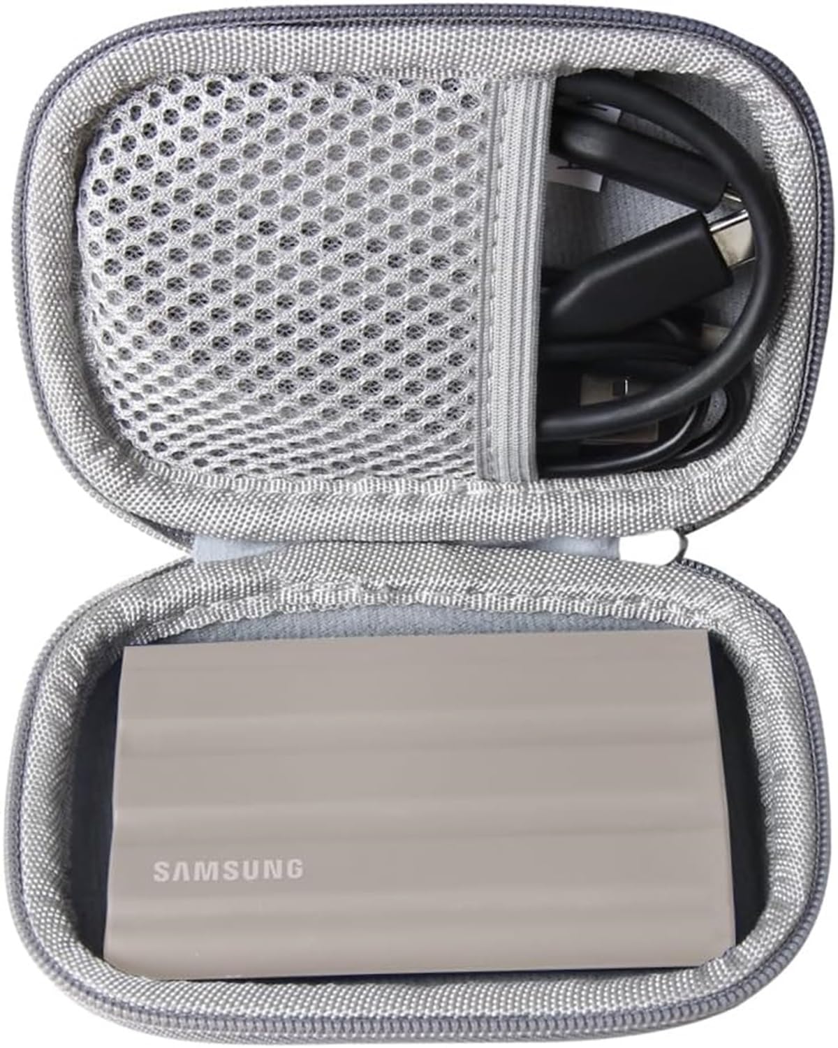 M.G.R.J Portable Carrying Case Cover For Samsung T9 / T7 Shield Portable Ssd, Usb 3.2 Gen2 External Solid State Drive 500Gb 1Tb