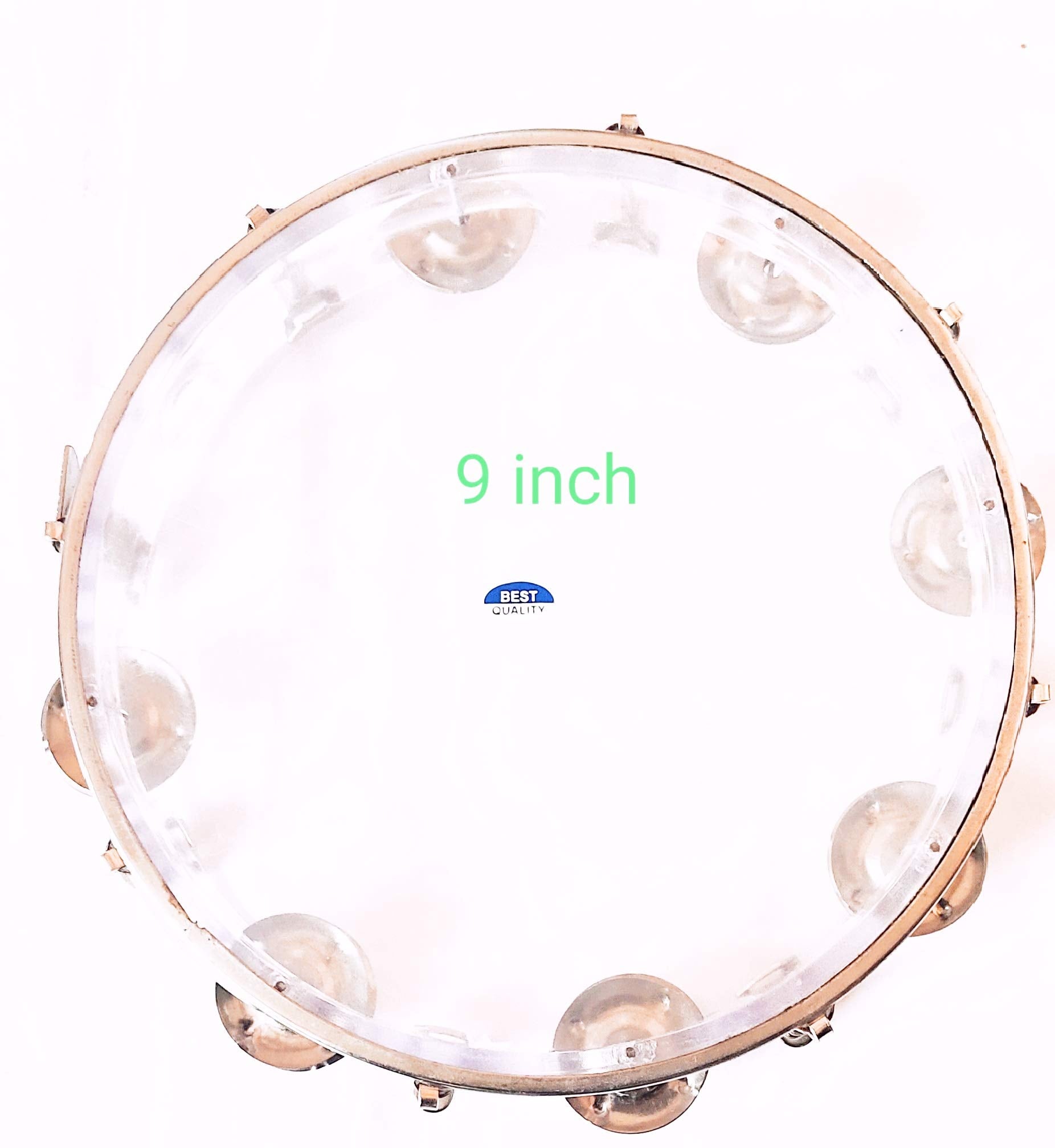 bharat Musicals fiber Hand Percussion Instrument (9 inch)