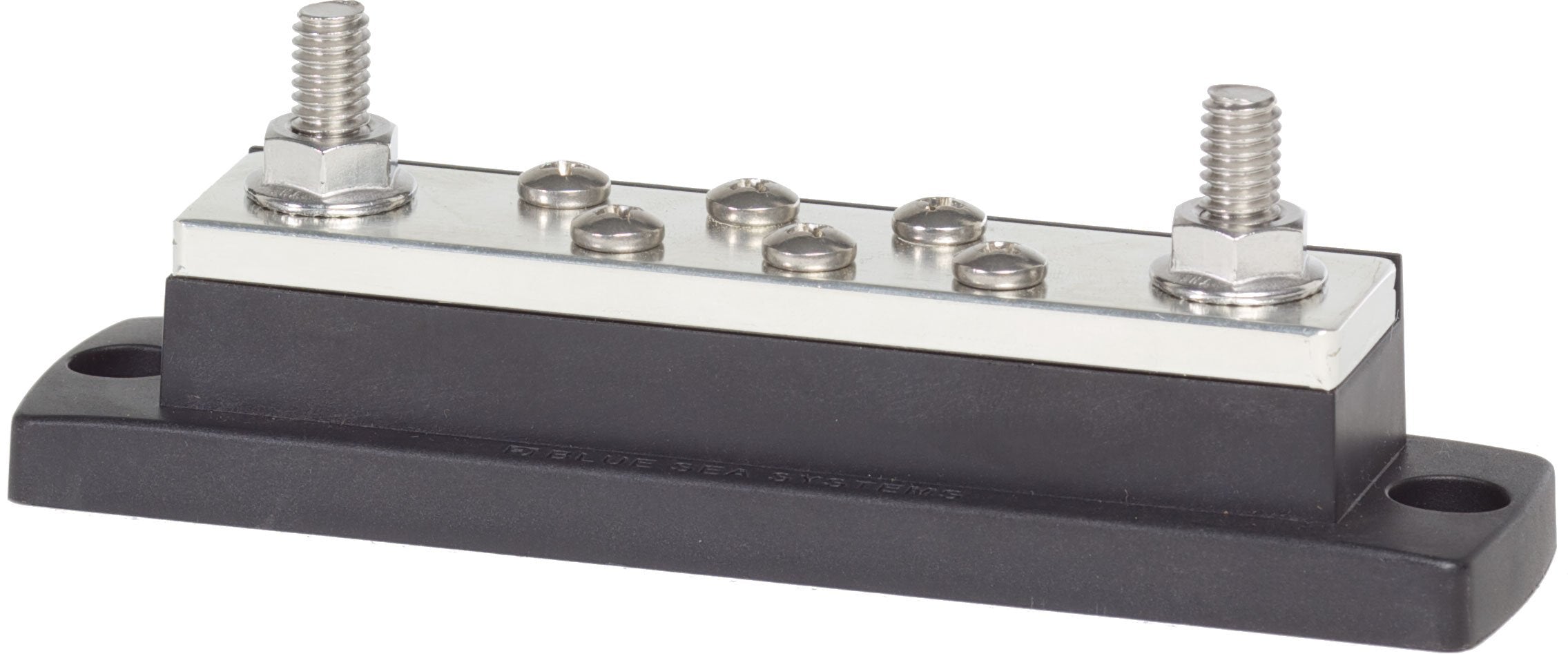 Blue Sea 2128 Maxibus Busbar With 6 X #10 24 Screws And 2 X 5/16'' Studs