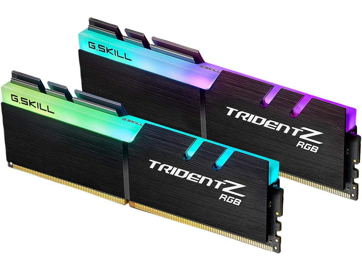 G.Skill Trident Z Rgb Series (Intel Xmp) Ddr4 Ram 64Gb (2X32Gb) 3200Mt/S Cl16-18-18-38 1.35V Desktop Computer Memory Udimm (F4-3