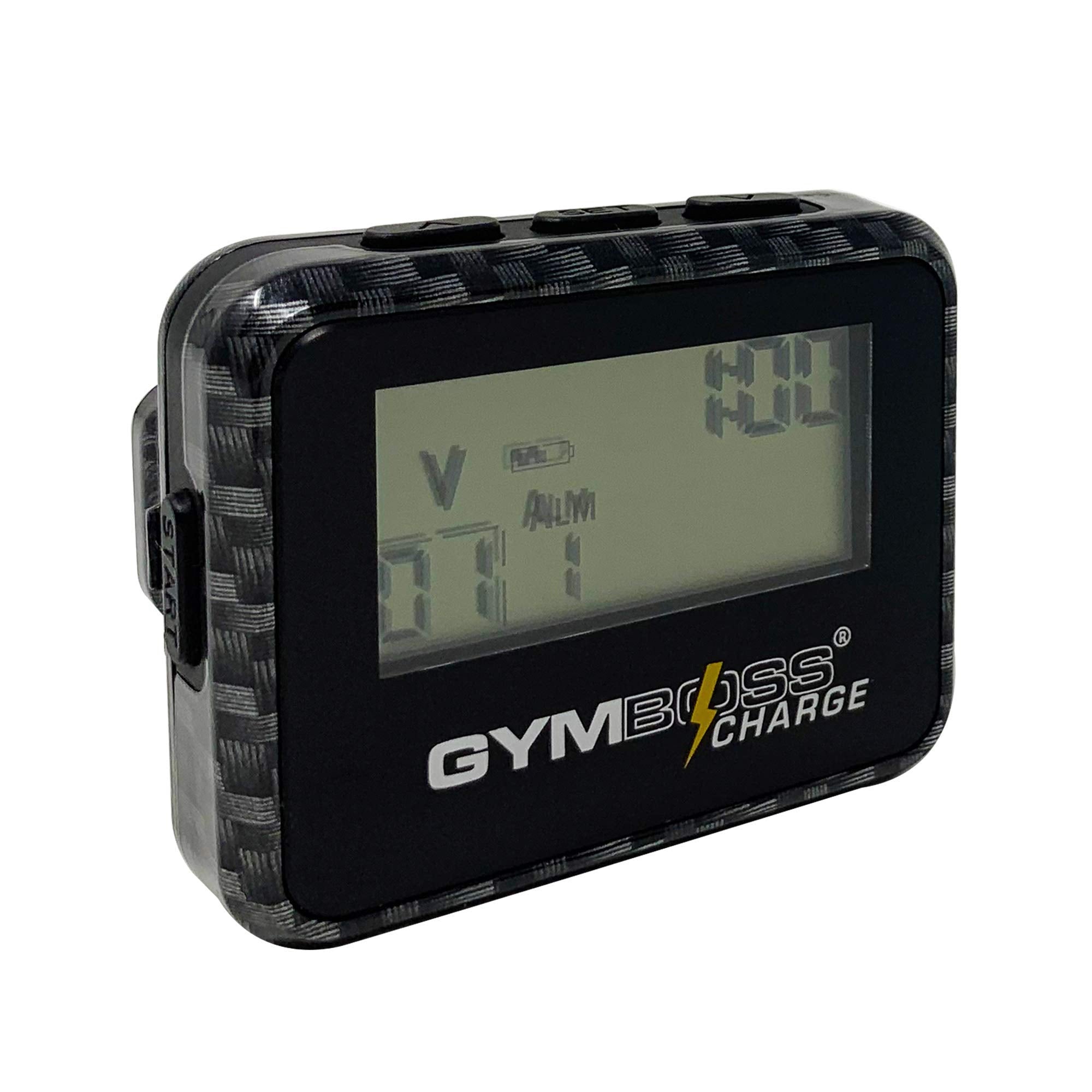 Gymboss Charge Interval Timer And Stopwatch (Carbon Black)