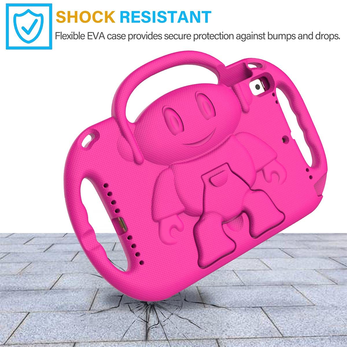 Suplik Ipad 10.2 Case For Kids, Ipad 9Th/8Th/7Th Generation Case, Ipad 10.2 2021/2020/2019 Protective Case With Shoulder Strap H