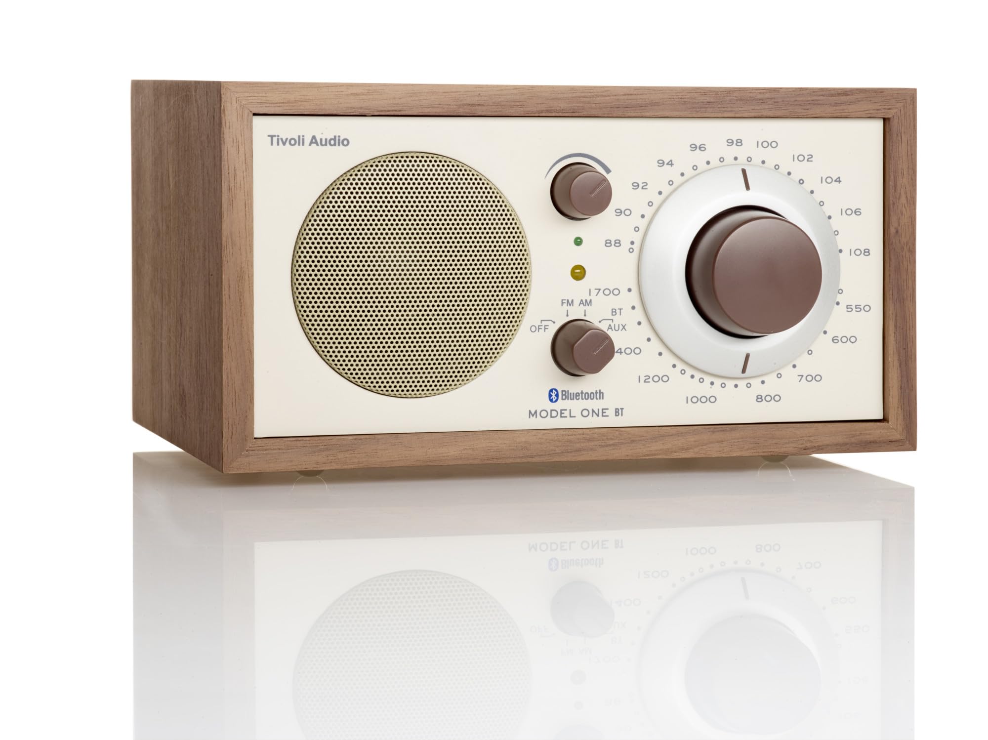Tivoli Audio Model One Bluetooth Am/Fm Radio (Walnut/Beige)