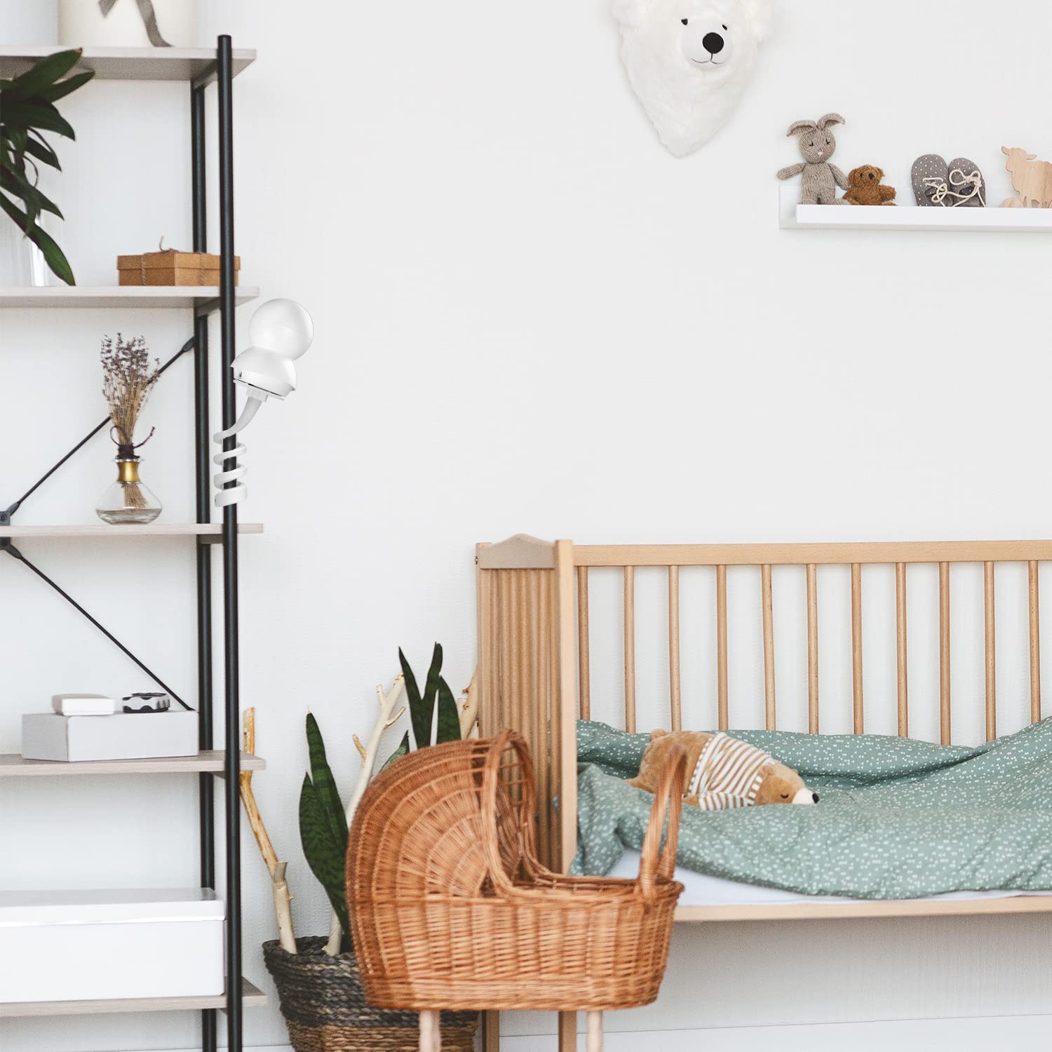 Okemeeo Crib Mount For Tp Link Tapo C210, Tapo C200, Kasa Kc410S And Kasa Ec70(Twist Mount No Drill)