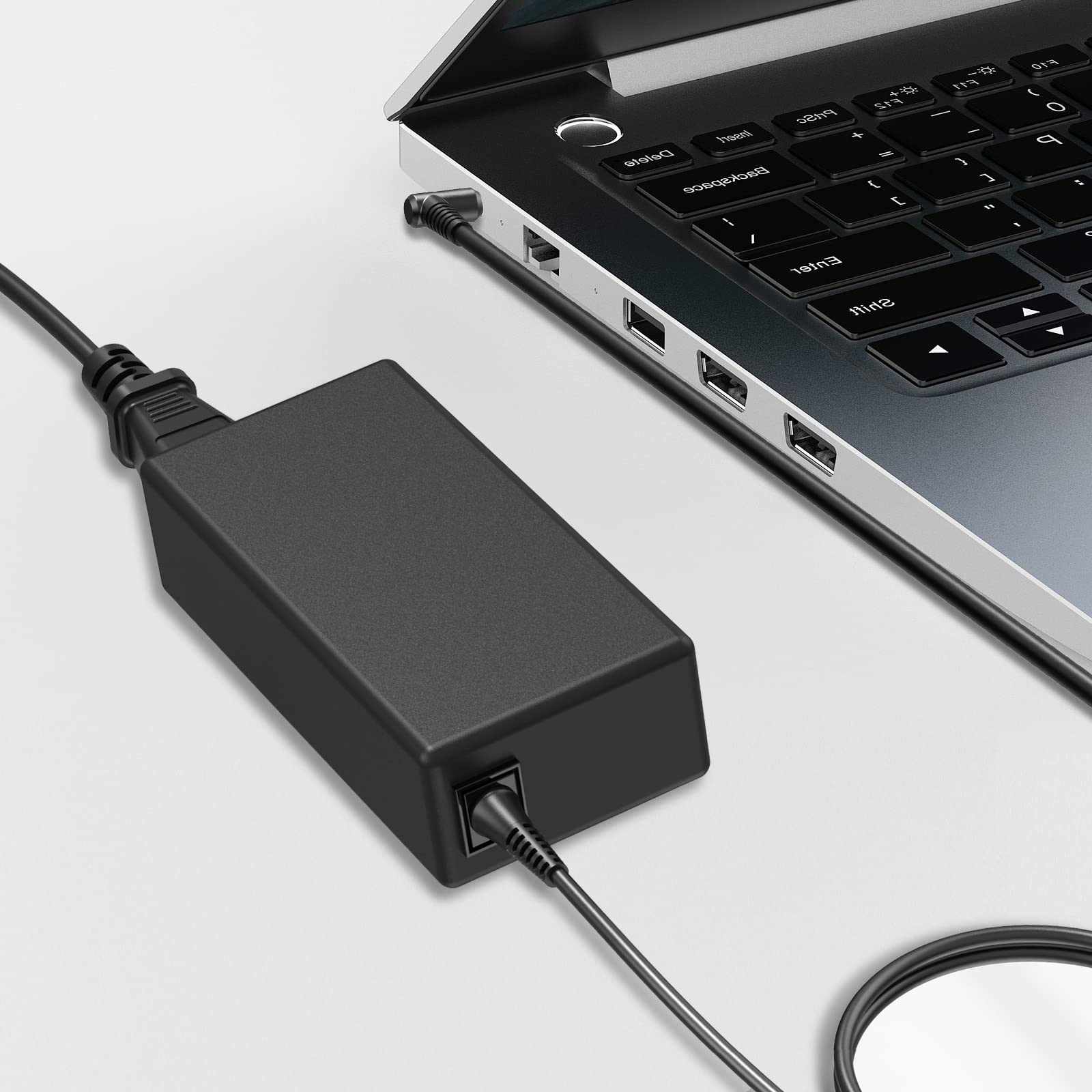 65W Laptop Charger For Hp X360 Pavilion, Envy, Elitebook 840, Probook, Chromebook, Spectre And More Ac Adapter Power Supply