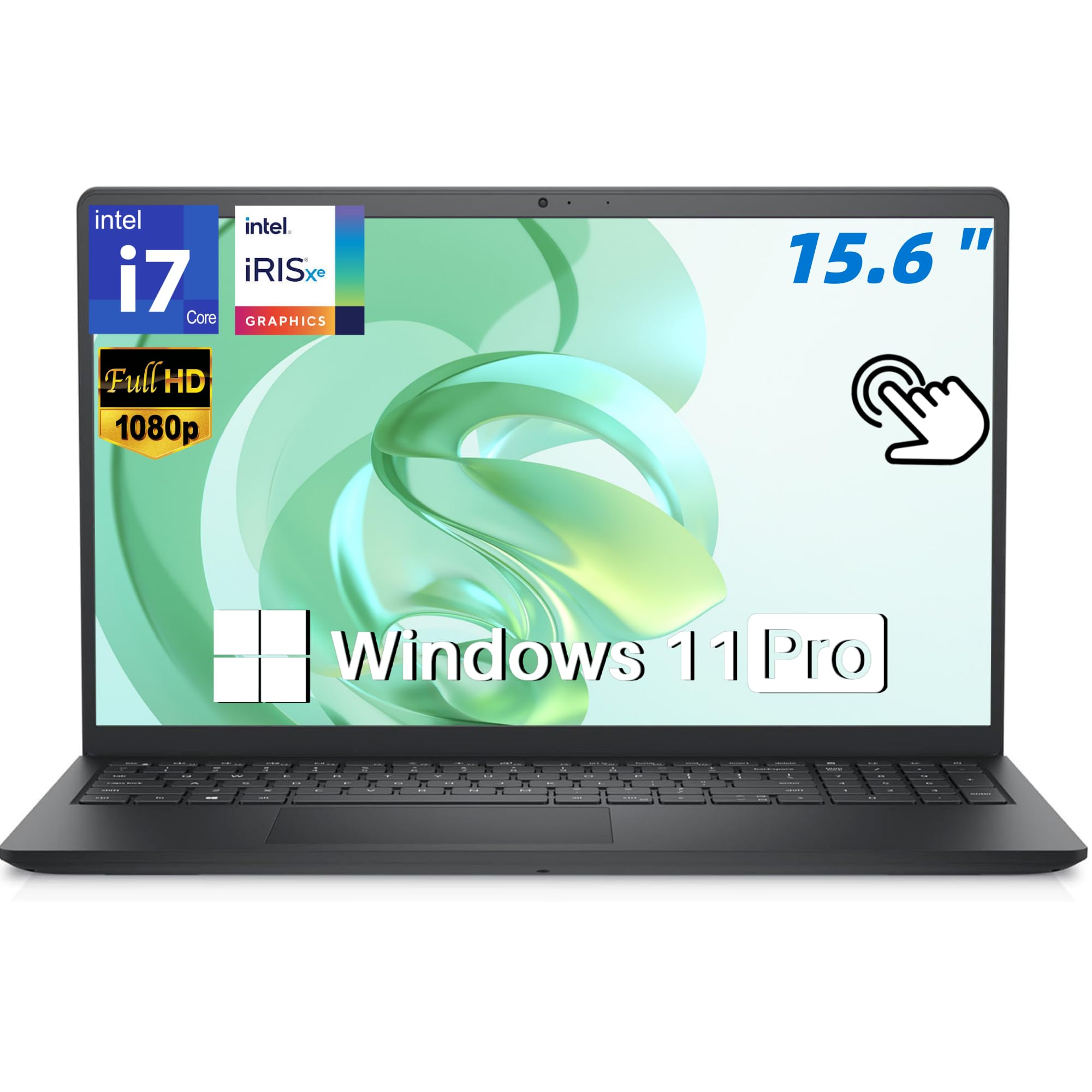 Dell 15 Laptop Touchscreen, Intel Iris Xe(Beats UHD Graphics), 16GB RAM(Dual-Channel), 1TB SSD, Intel 13th i7-1355U(10-Core), 15