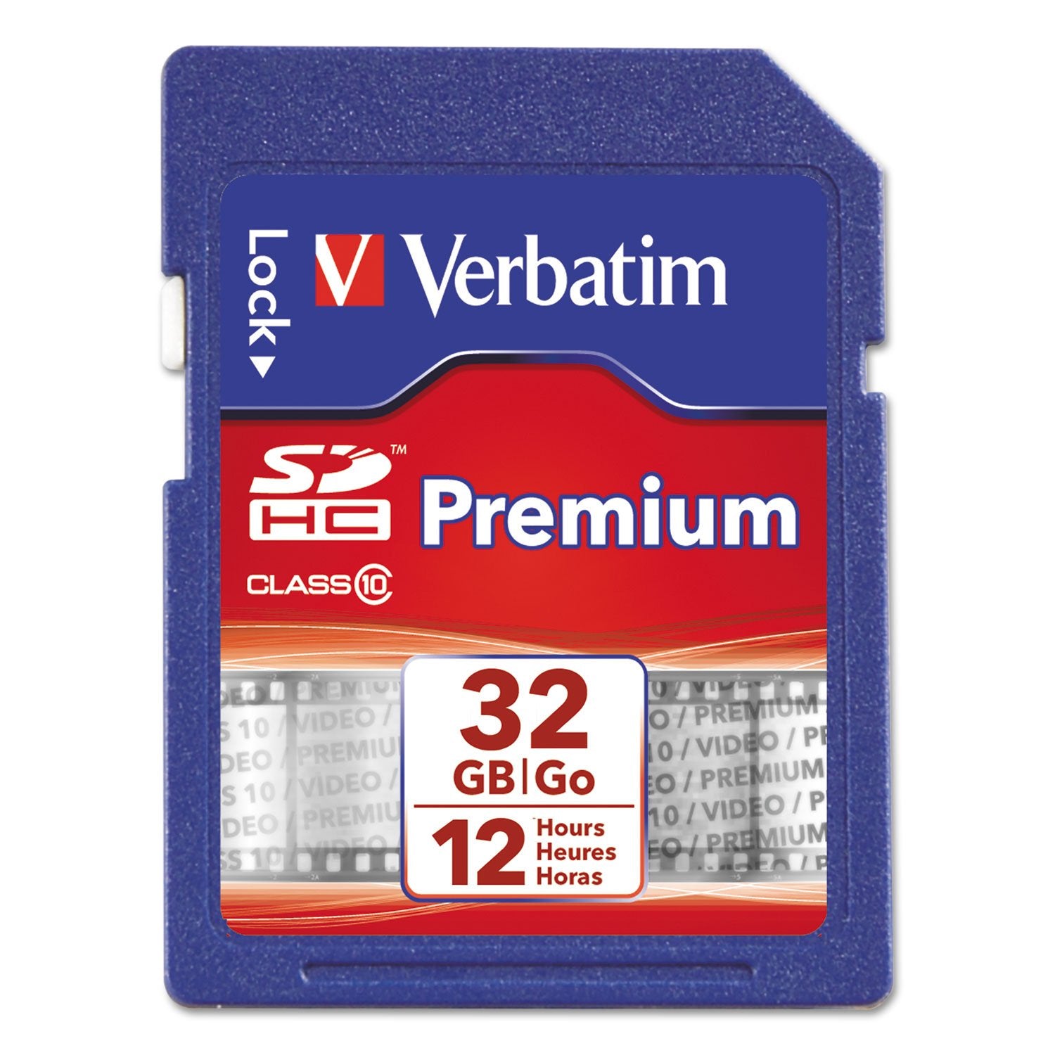 Verbatim 96871 Premium Sdhc Memory Card, Class 10, 32Gb