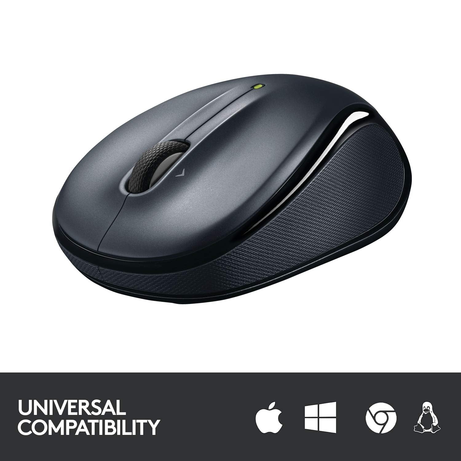 Logitech M325 Wireless Mouse Dark Silver