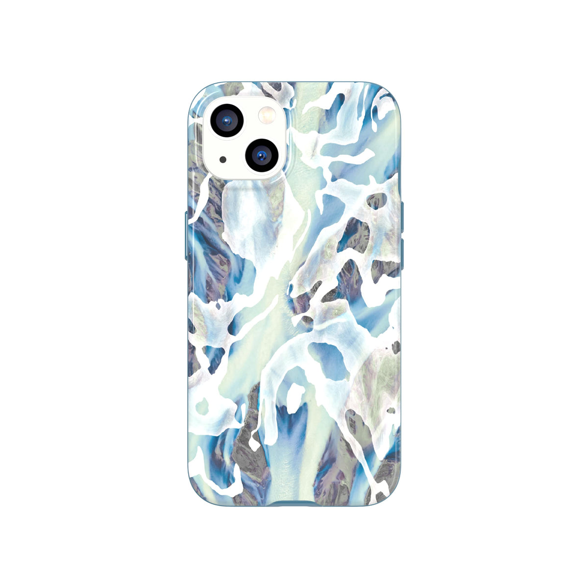 Tech21 Evo Art Frozen River For Iphone 13 - Protective Phone Case With Exclusive Artwork And 12Ft Multi-Drop Protection