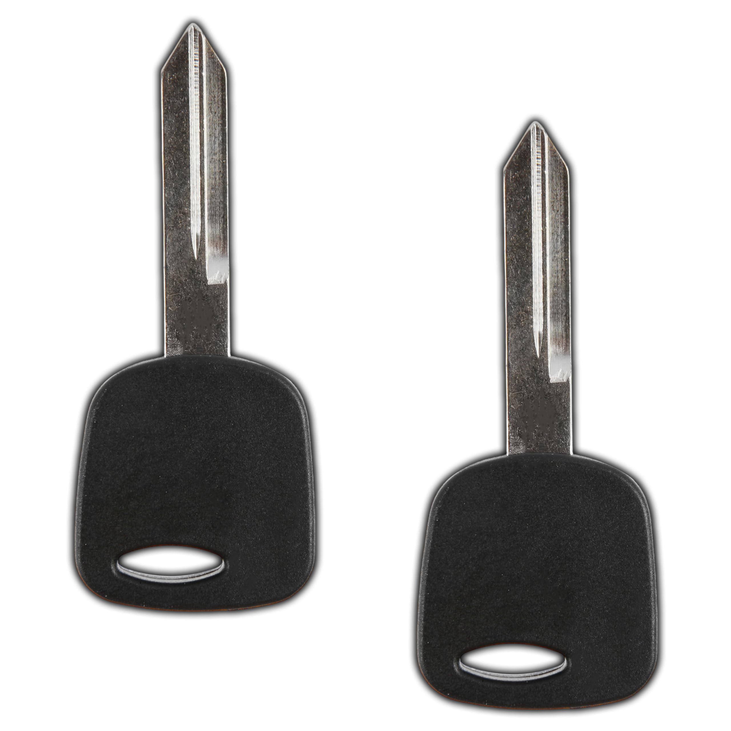 2 Keylessoption Replacement Ignition Chipped Key Transponder Compatible With Ford 4C H72