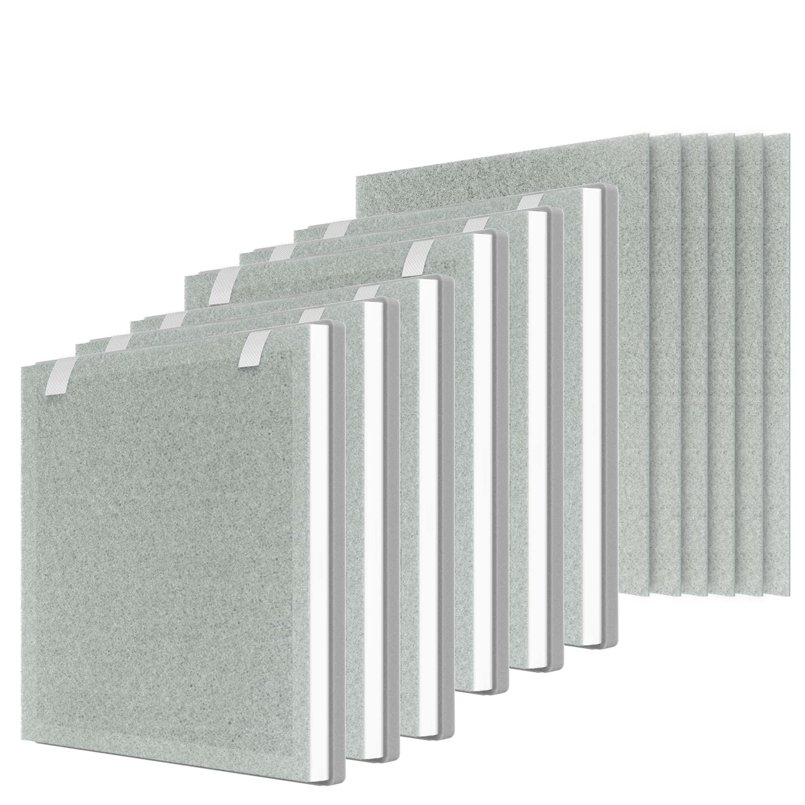 Gokbny Vital 100 True Hepa Replacement Filter Compatible With Vital 100, Part Number Vital 100 Rf, Six(6) 3 In 1 Hepa Filters +
