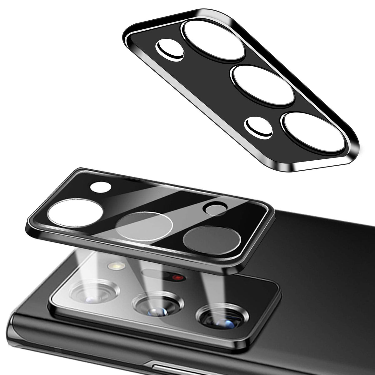 Jolojo Note 20 Camera Protector?Not For Ultra?[2 Pack] Tempered Glass Screen Protector Hd [Full Coverage][Anti Scratch] Drop Pro