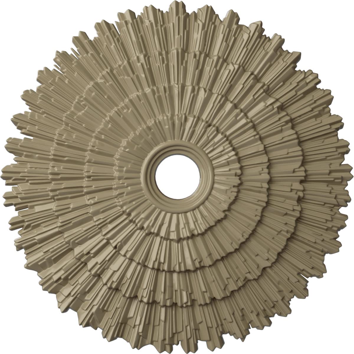 Ekena Millwork CM24ENGDF 24-3/4 x 3-1/4 x 1-7/8 Eryn Ceiling Medallion, Gobi Desert