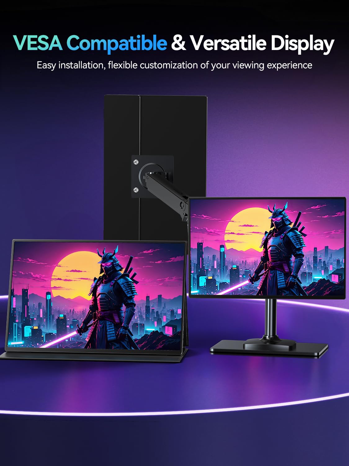 UPERFECT 15.6" Gaming Monitor Portable Monitor