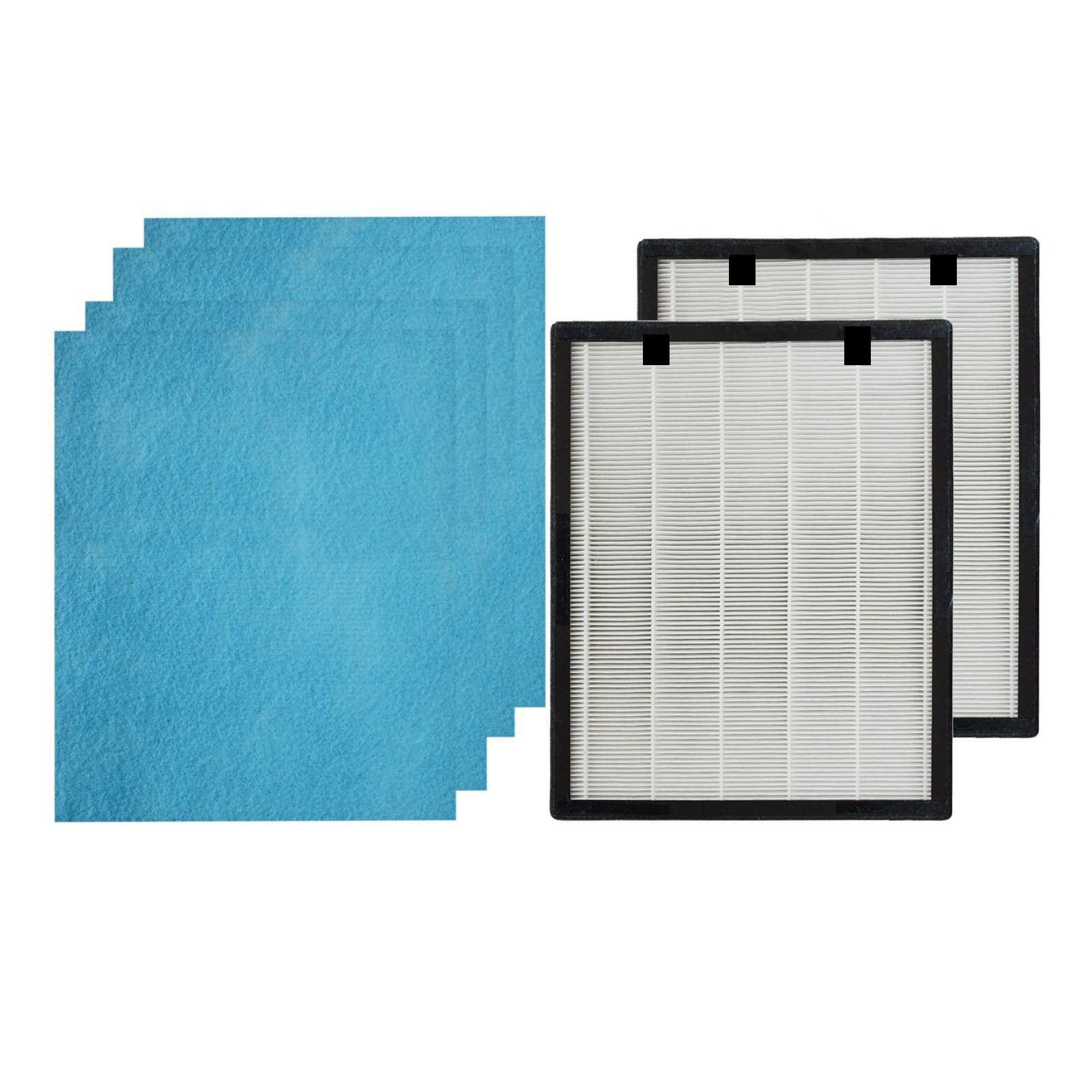 Pureburg Replacement True Hepa Filter Kit Compatible With Puroxygen P500 P500I Also Compatible With Aorda Apd801 Air Purifiers,H