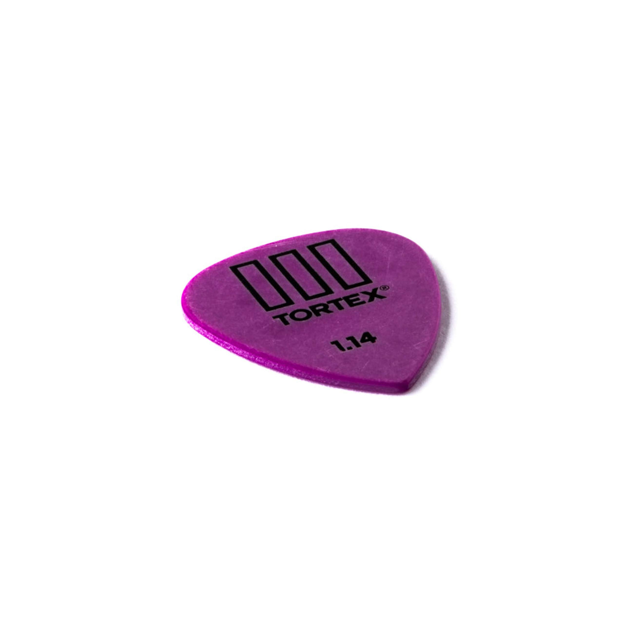 Dunlop 462R1.14 Tortex� Tiii, Purple, 1.14Mm, 72/Bag