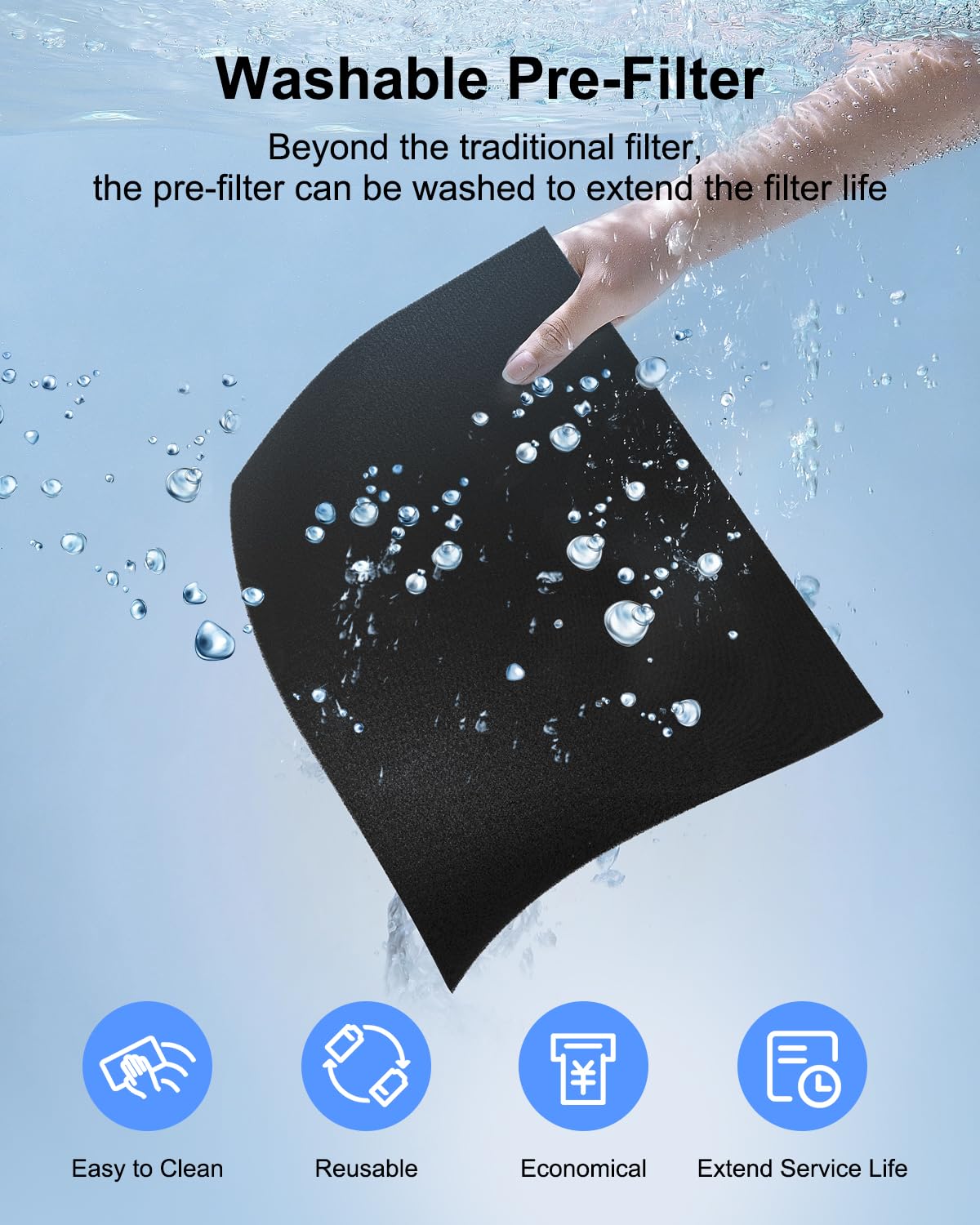 Air Purifiers For Home Large Room 2000 Ft With Washable Filters, Fragrance Sponge, Mooka H13 Hepa Filter Pet Air Purifier For Be