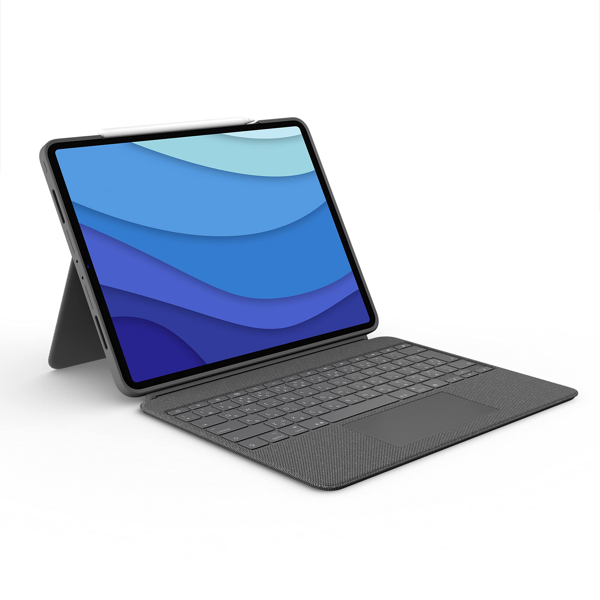 Logitech Combo Touch iPad Pro 12.9-inch (5th, 6th gen - 2021, 2022) Keyboard Case - Detachable Backlit Keyboard with Kickstand, 