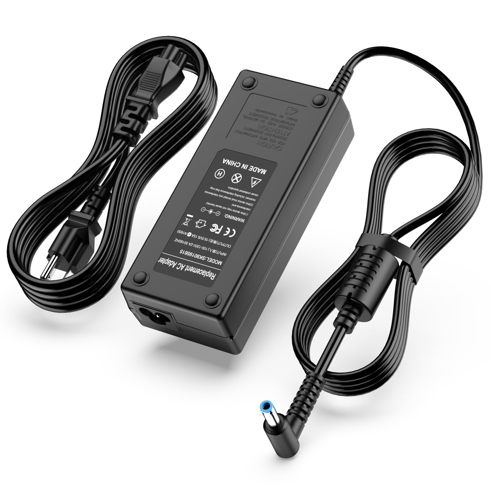 120W HP Laptop Charger for HP USB-C Dock G5 5TW10AA, 5TW10UT, 5TW10AA#ABB, 5TW10UT#ABA; USB-C/A Universal Dock G2 5TW13AA; Envy 