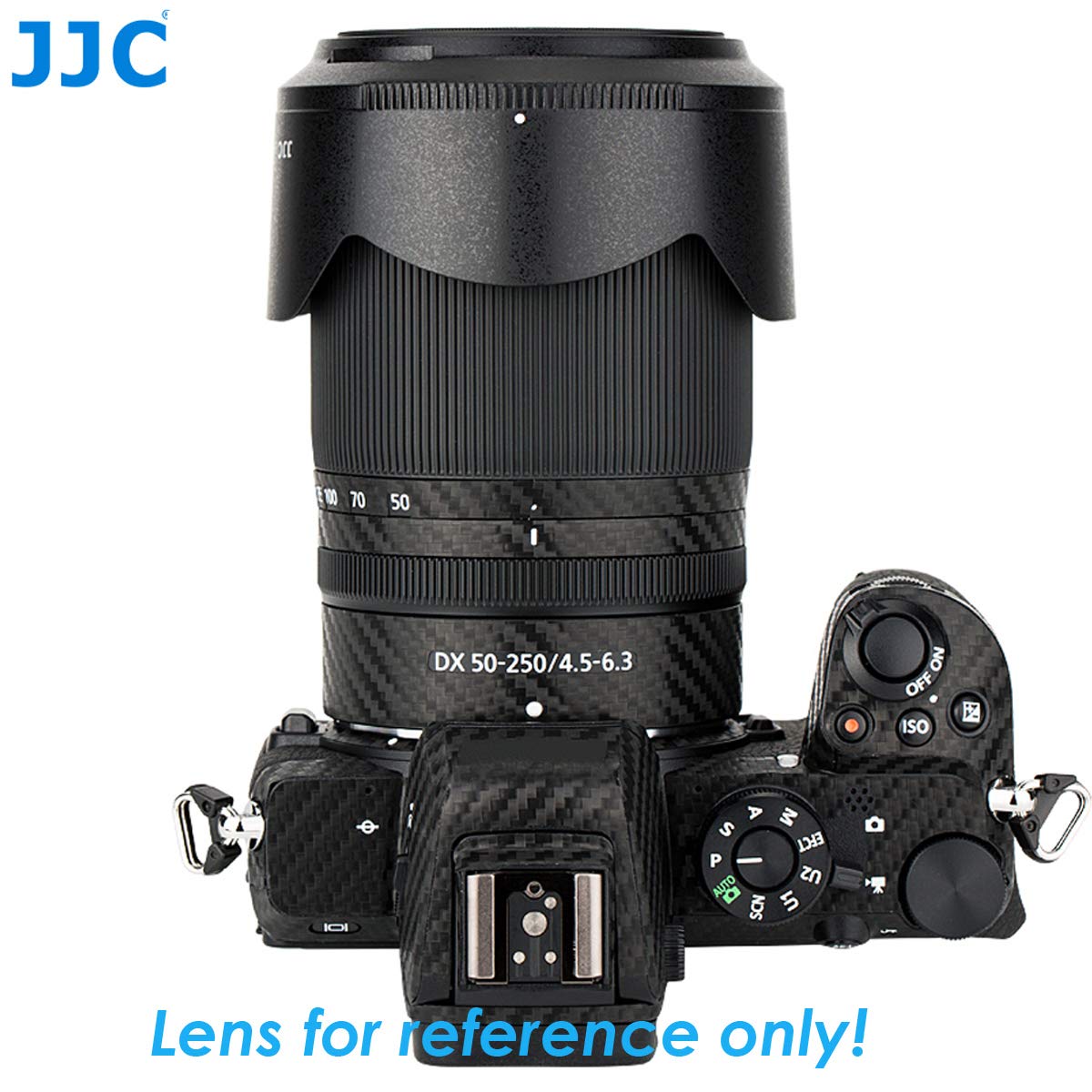Jjc Dedicated Petal Flower Bayonet Reversible Lens Hood Shade For Nikon Nikkor Z Dx 50 250Mm F/4.5 6.3 Vr Len, Compatible With 6
