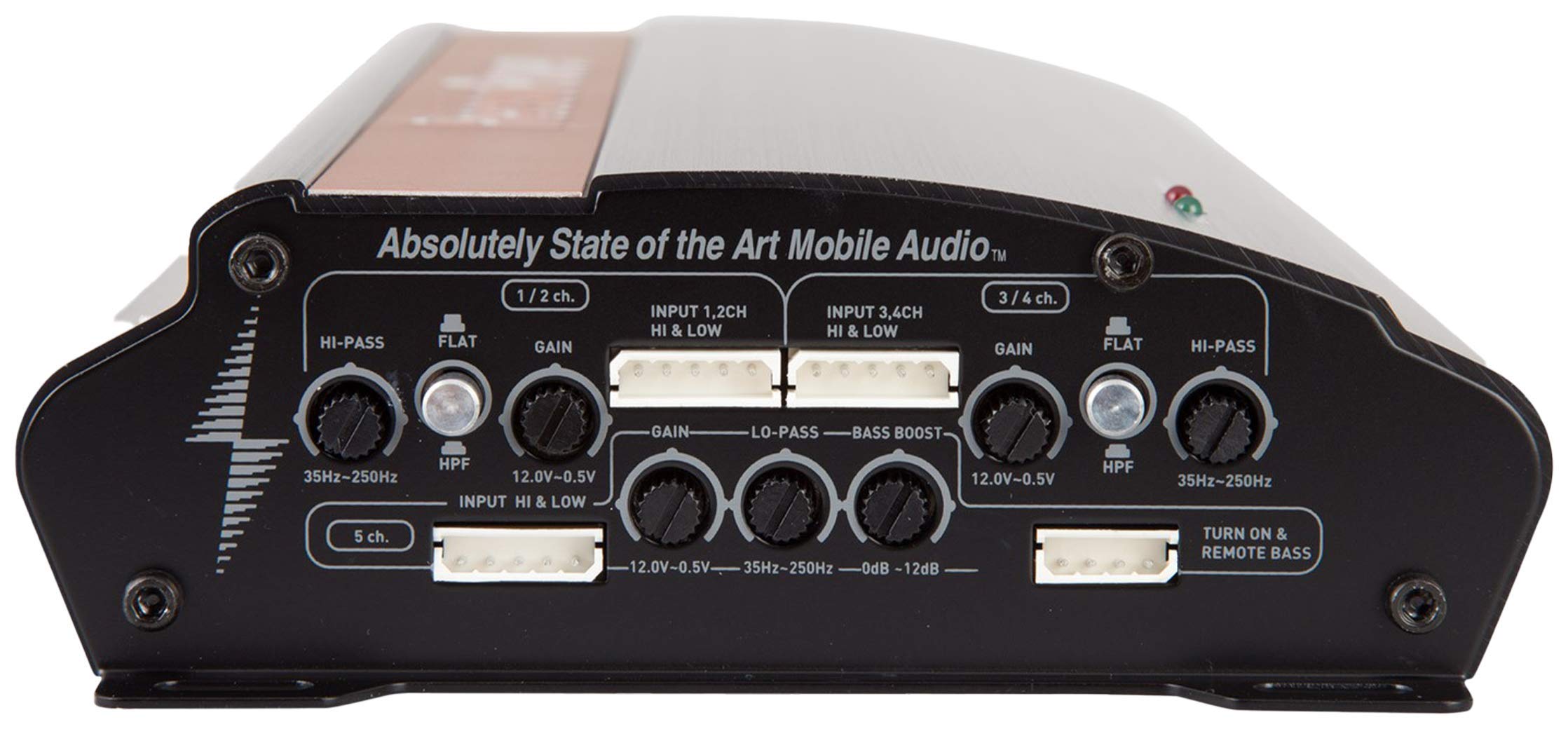 Precision Power I640.5 640 Watt 5 Channel Ion Series Class D Full Range Digital Stereo Bridgeable Amplifier