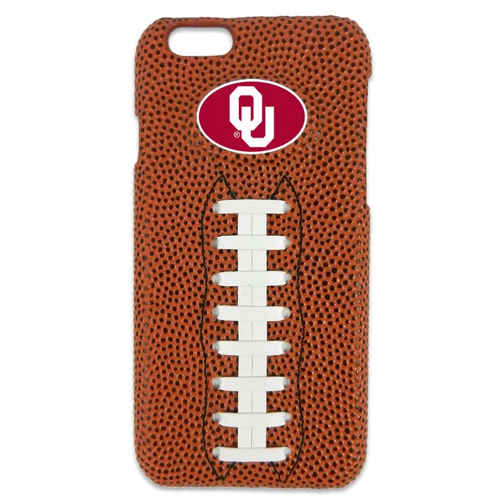 GameWear NCAA Oklahoma Sooners Classic Football iPhone 6 Case, Brown