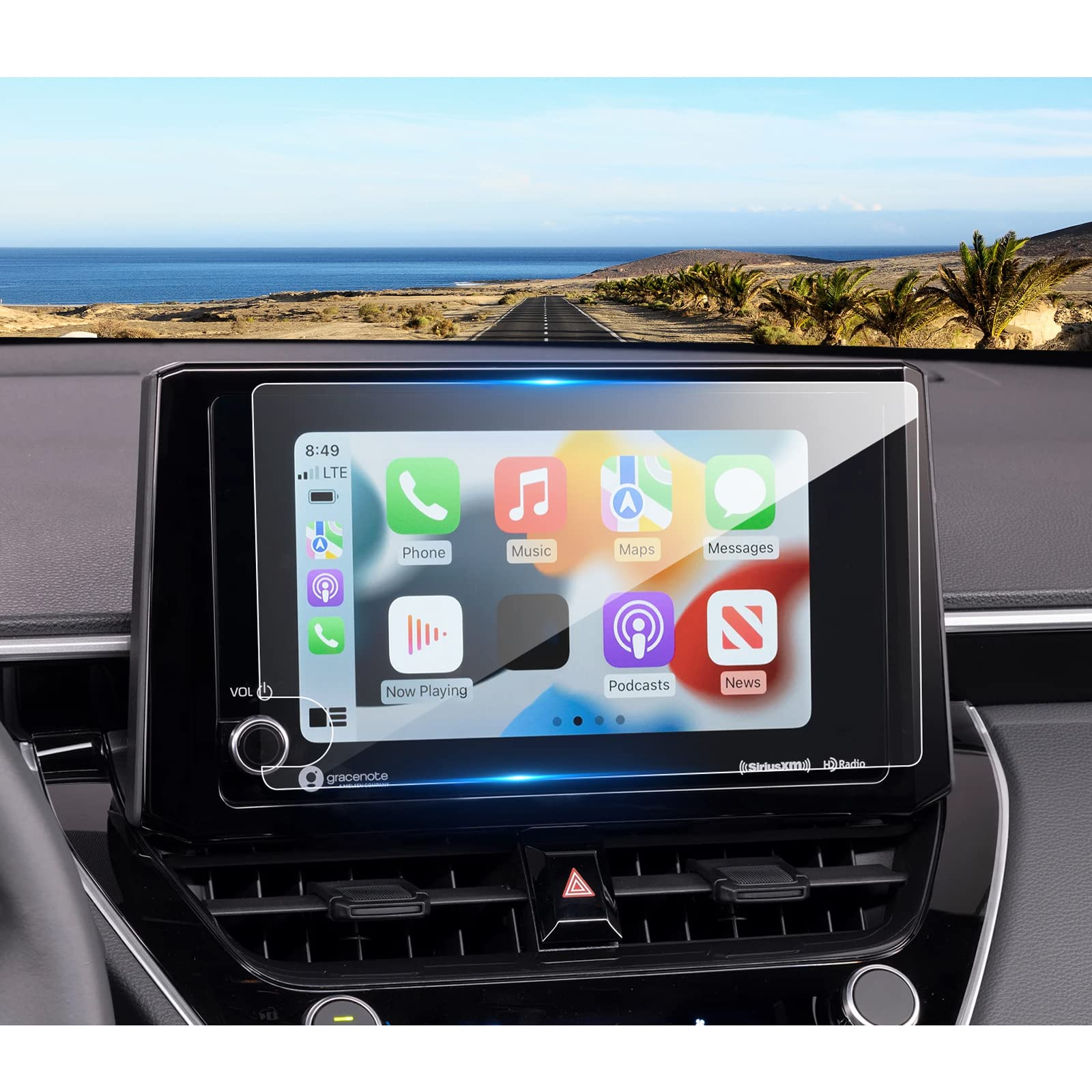 Coleya 2023 2024 Corolla Cross Screen Protector For Toyota Corolla Cross (L/Le/Xle/Hybrid S/Hybrid Se/Hybrid Xse) 8 Inch Touch S