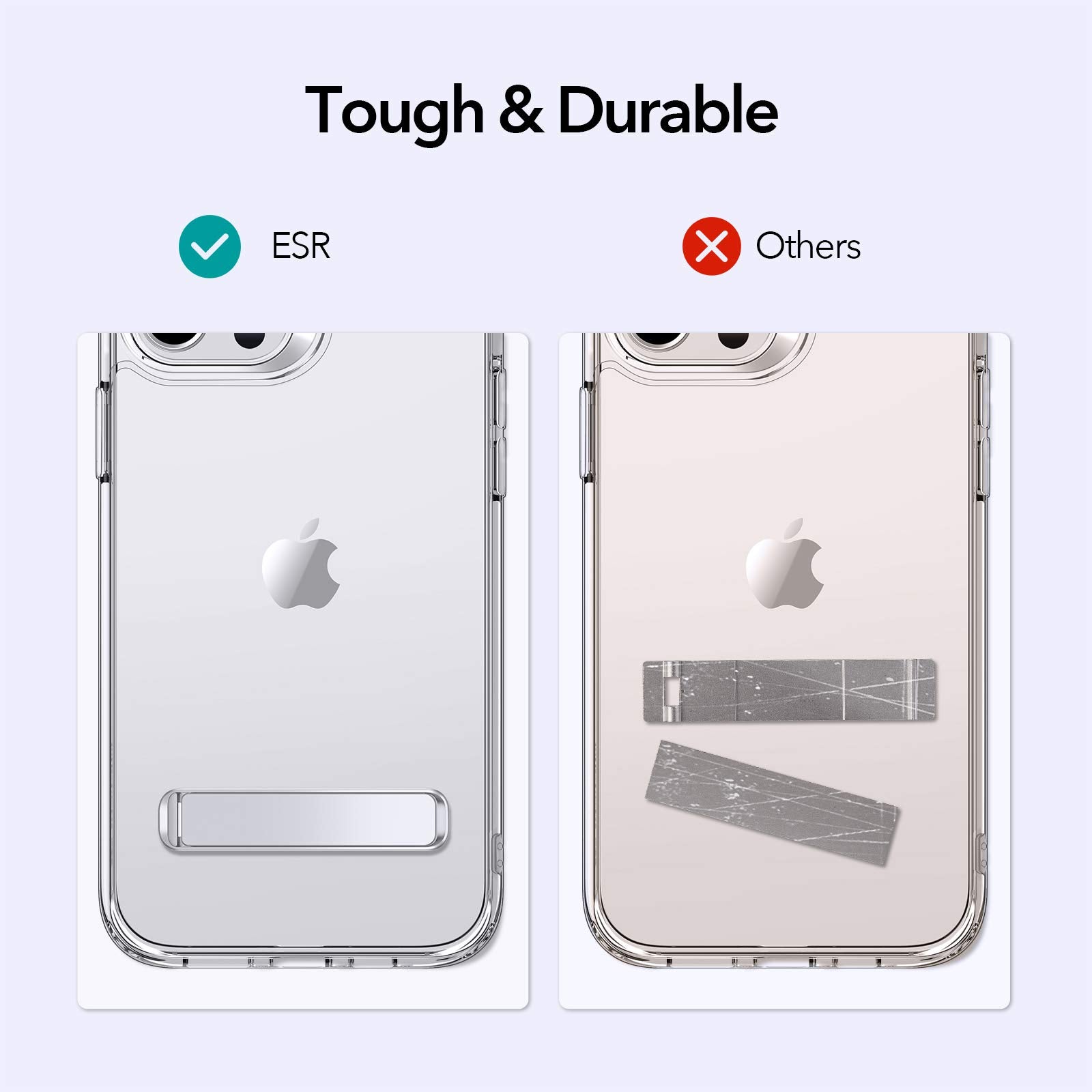 Esr Boost Phone Kickstand, Vertical And Horizontal Stand, Adjustable Angle, Compatible With Iphone 16/16 Plus/16 Pro/16 Pro Max,