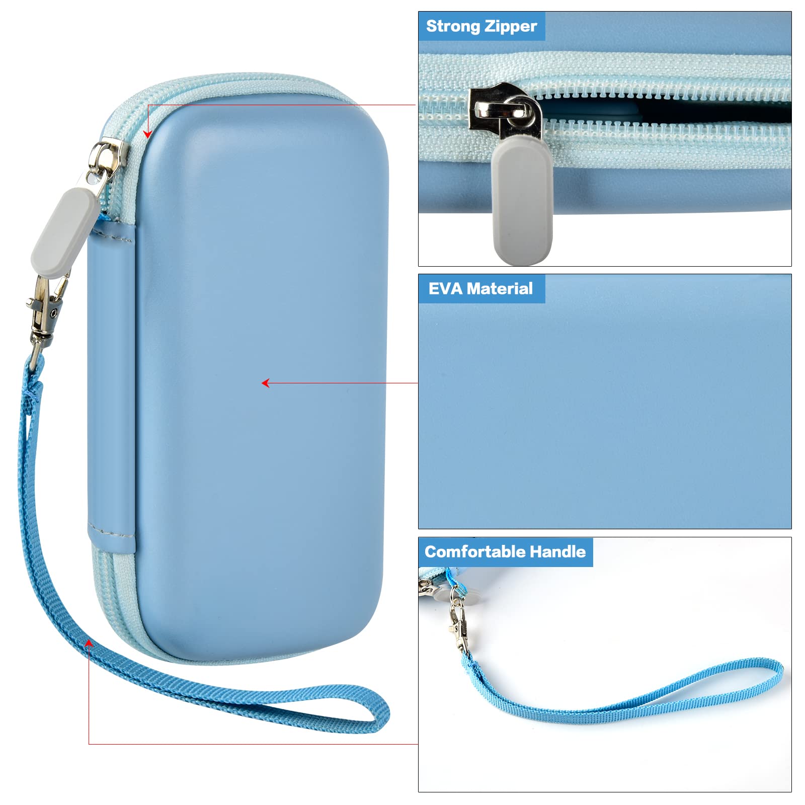 Casmilee Case For Anker Magnetic Battery 10,000Mah Foldable Wireless Portable Charger, 633/622/621/321 5,000Mah Power Bank (Magg