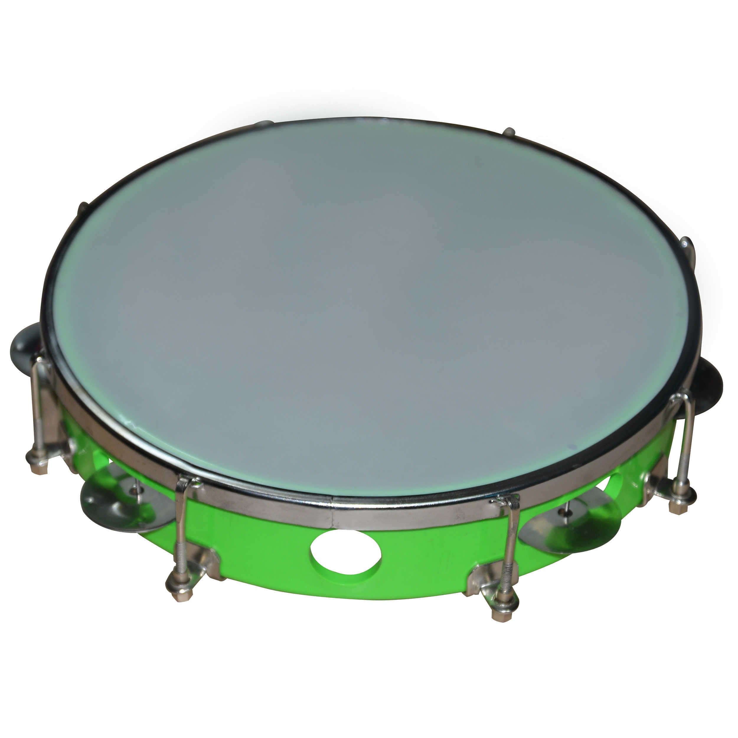 DronaIndia Tambourine Hand Percussion Musical Instrument