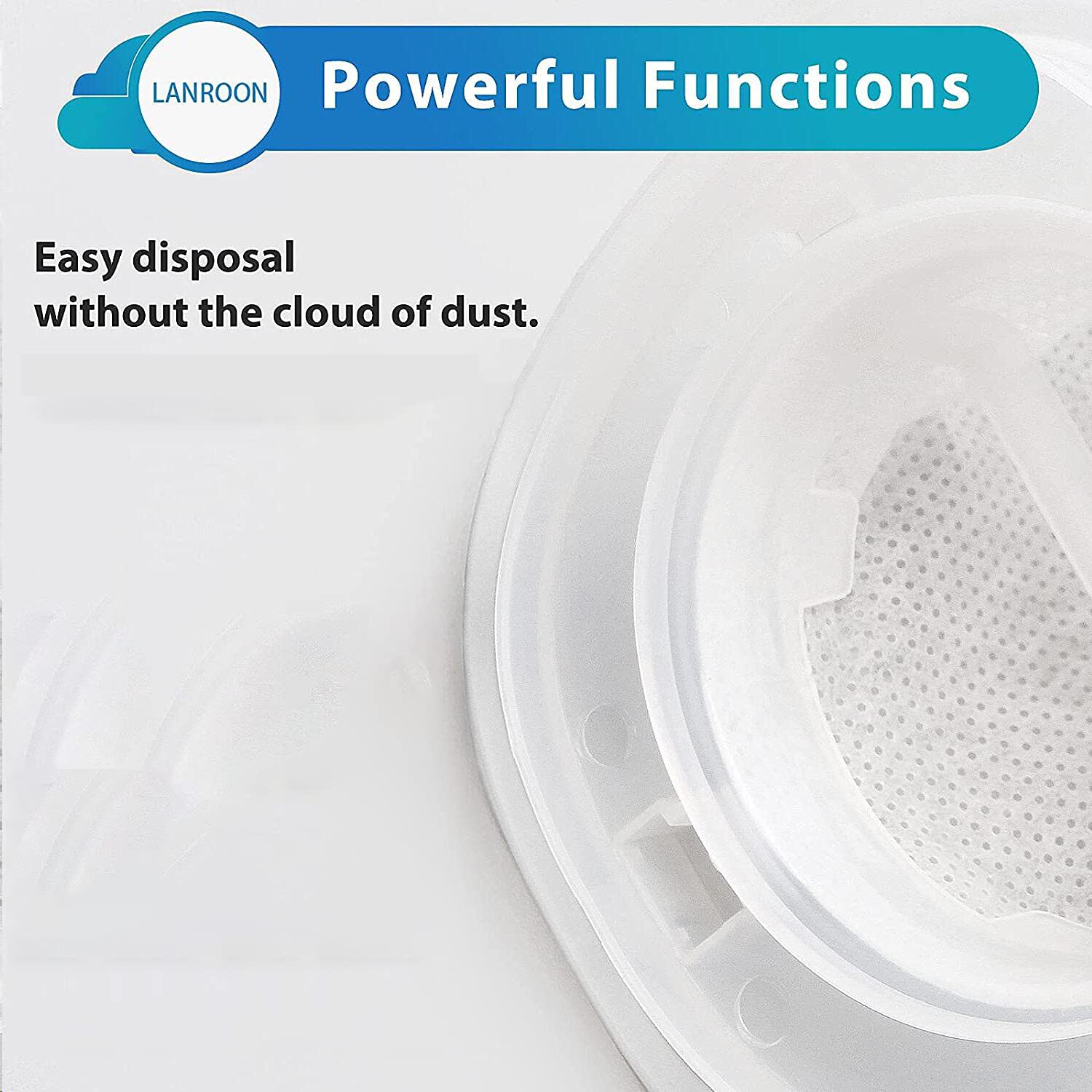 Hnvcf10 Filter Compatible With Black And Decker Hand Vacuums, Hnvc215Bw52, Hnvc215B10, Hnvc115J06, Hnvc115B22(6 Pack)